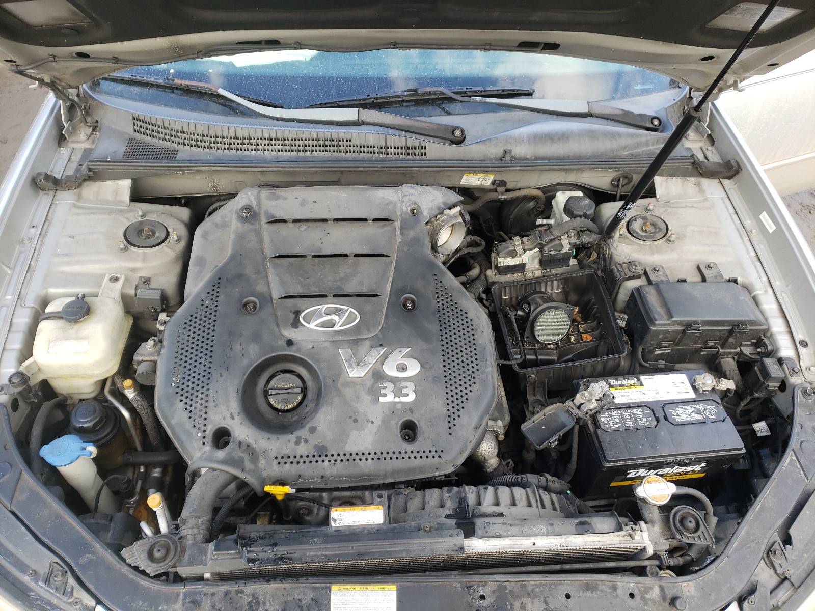Photo 7 from auction – 2008 HYUNDAI SONATA GLS with VIN 5NPET46FX8H337774