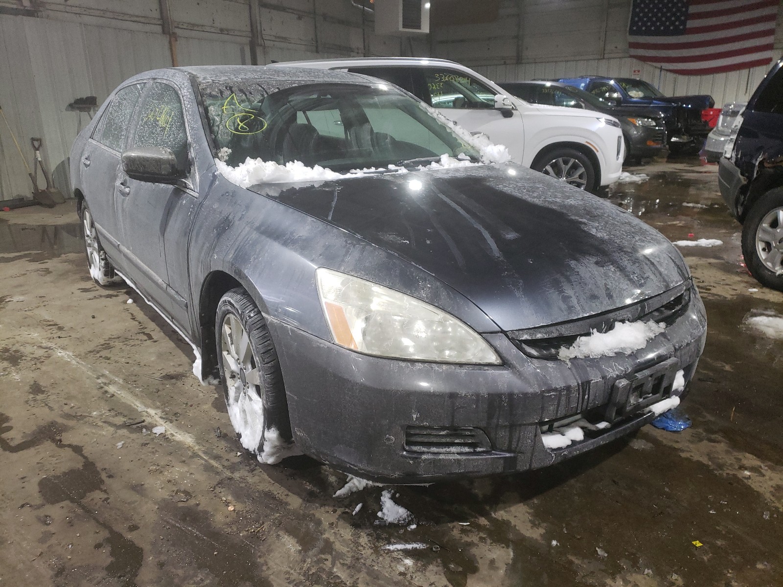 HONDA ACCORD SE 2007 with VIN 1HGCM66417A064598 - Photo from auction