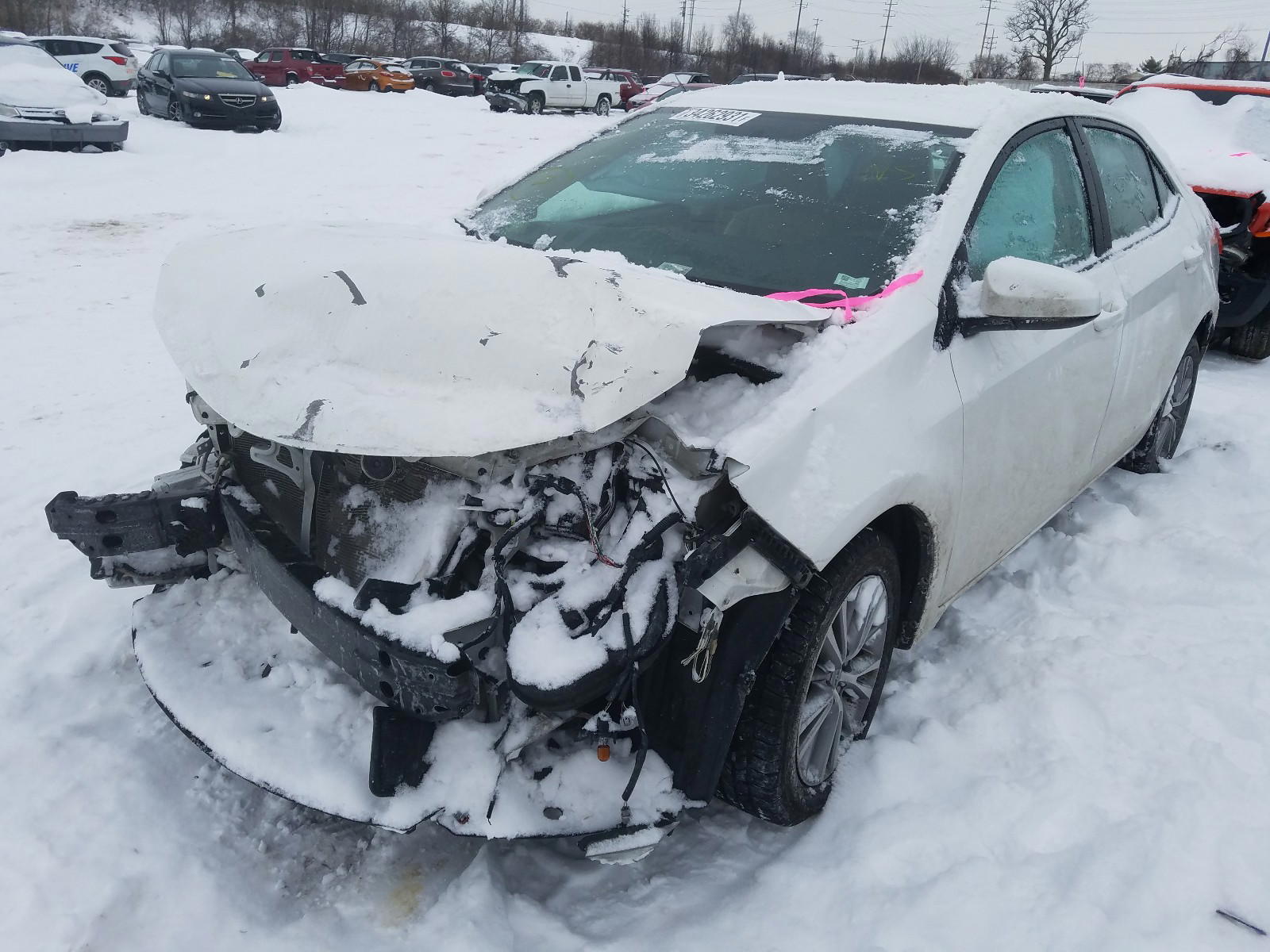 Photo 2 from auction – 2015 TOYOTA COROLLA L with VIN 5YFBURHE0FP214423