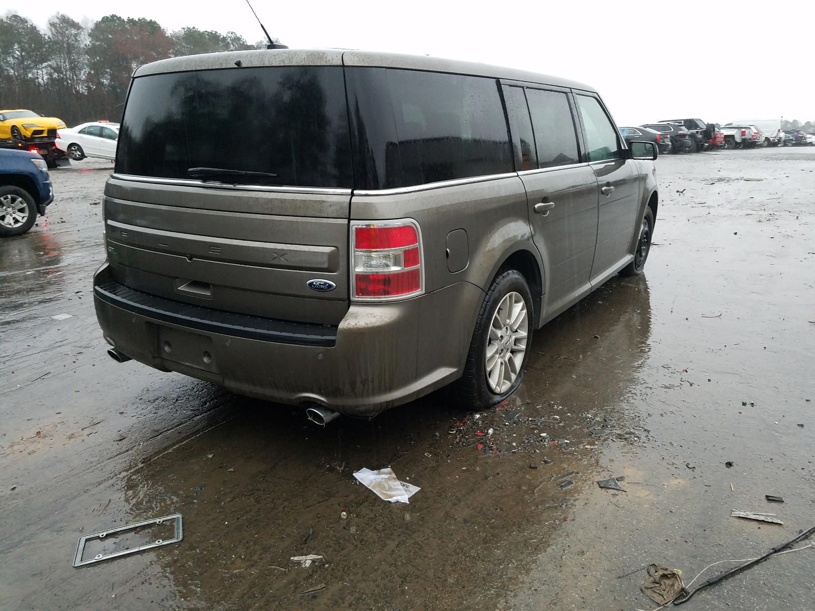 Photo 4 from auction – 2014 FORD FLEX SEL with VIN 2FMGK5C83EBD41725