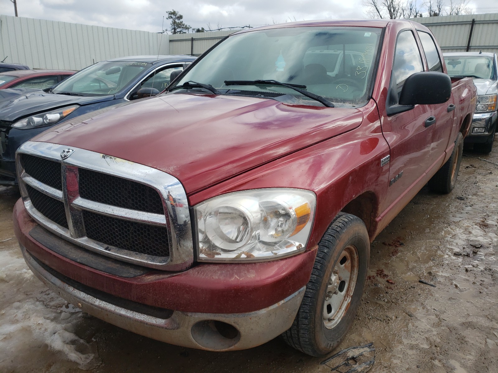 Photo 2 from auction – 2008 DODGE RAM 1500 S with VIN 1D7HA18238J116249