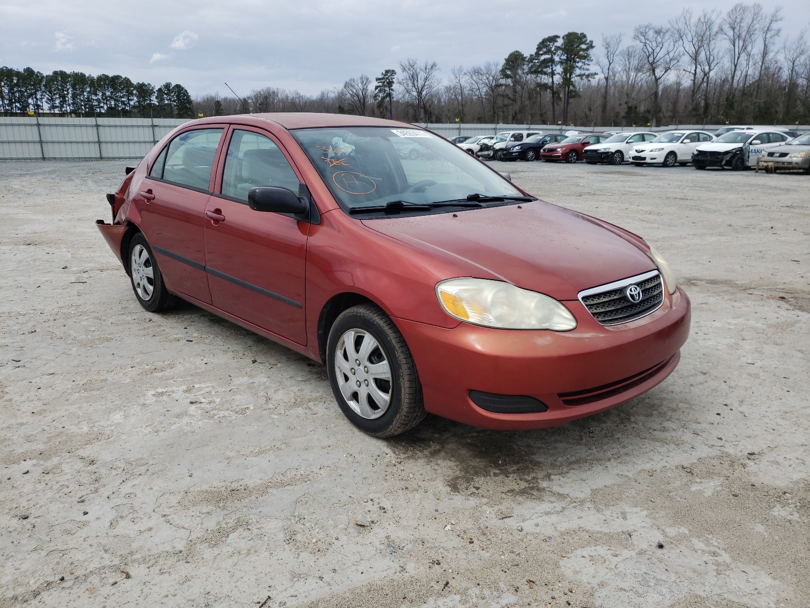 TOYOTA COROLLA CE 2007 with VIN 1NXBR32EX7Z861533 - Photo from auction
