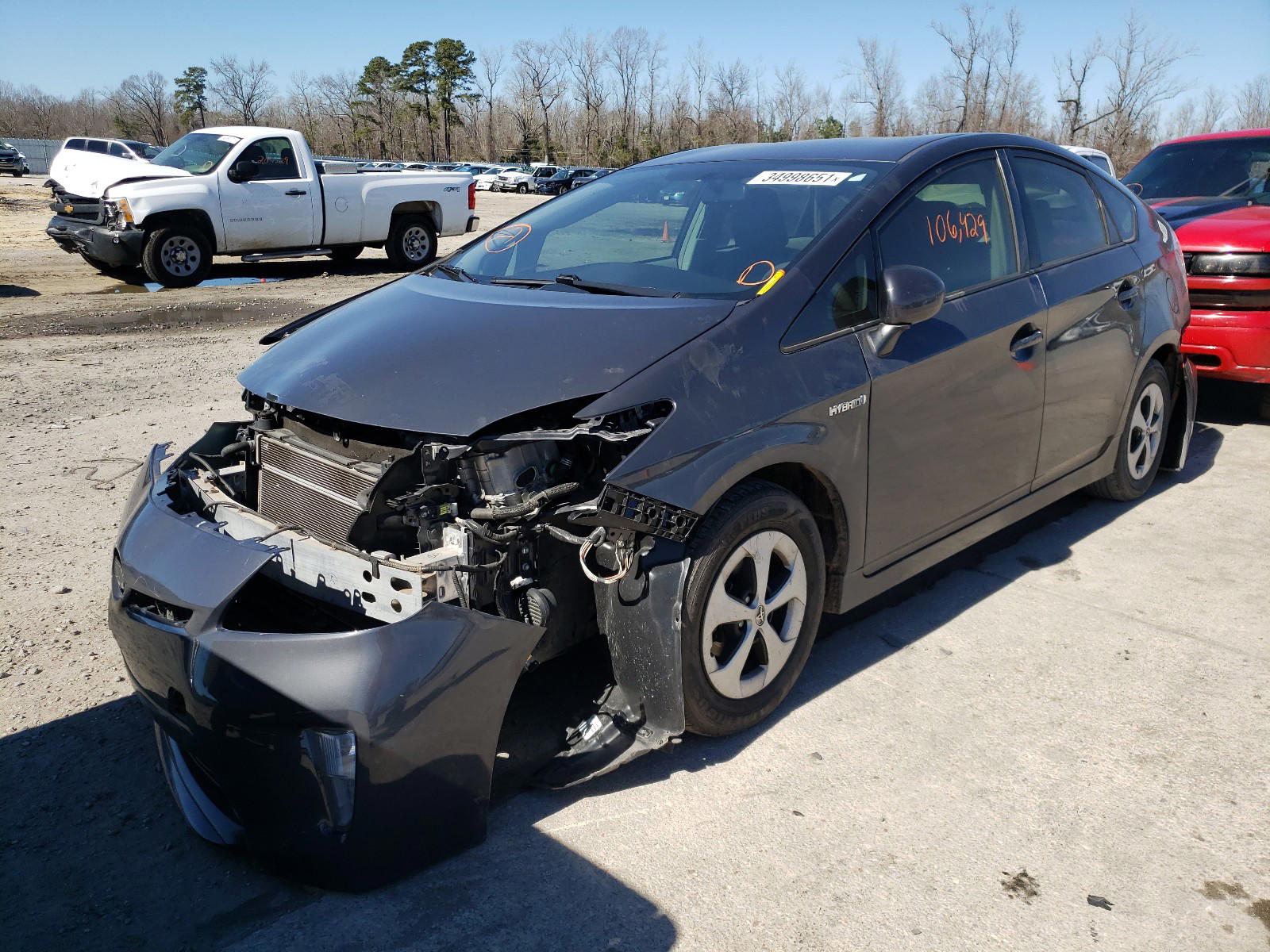 Photo 2 from auction – 2013 TOYOTA PRIUS with VIN JTDKN3DU4D5594223