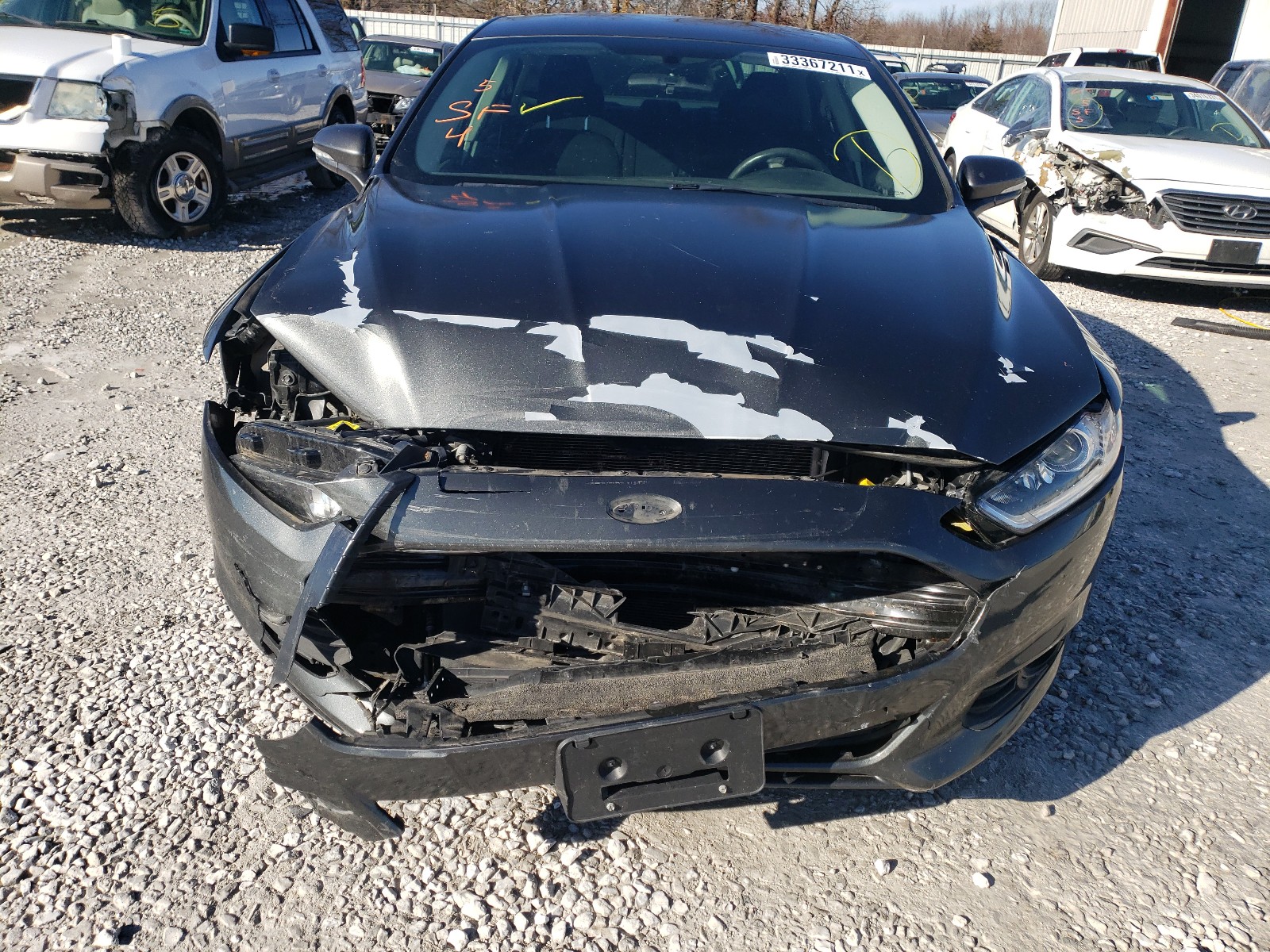 Photo 9 from auction – 2016 FORD FUSION SE with VIN 3FA6P0H77GR383135