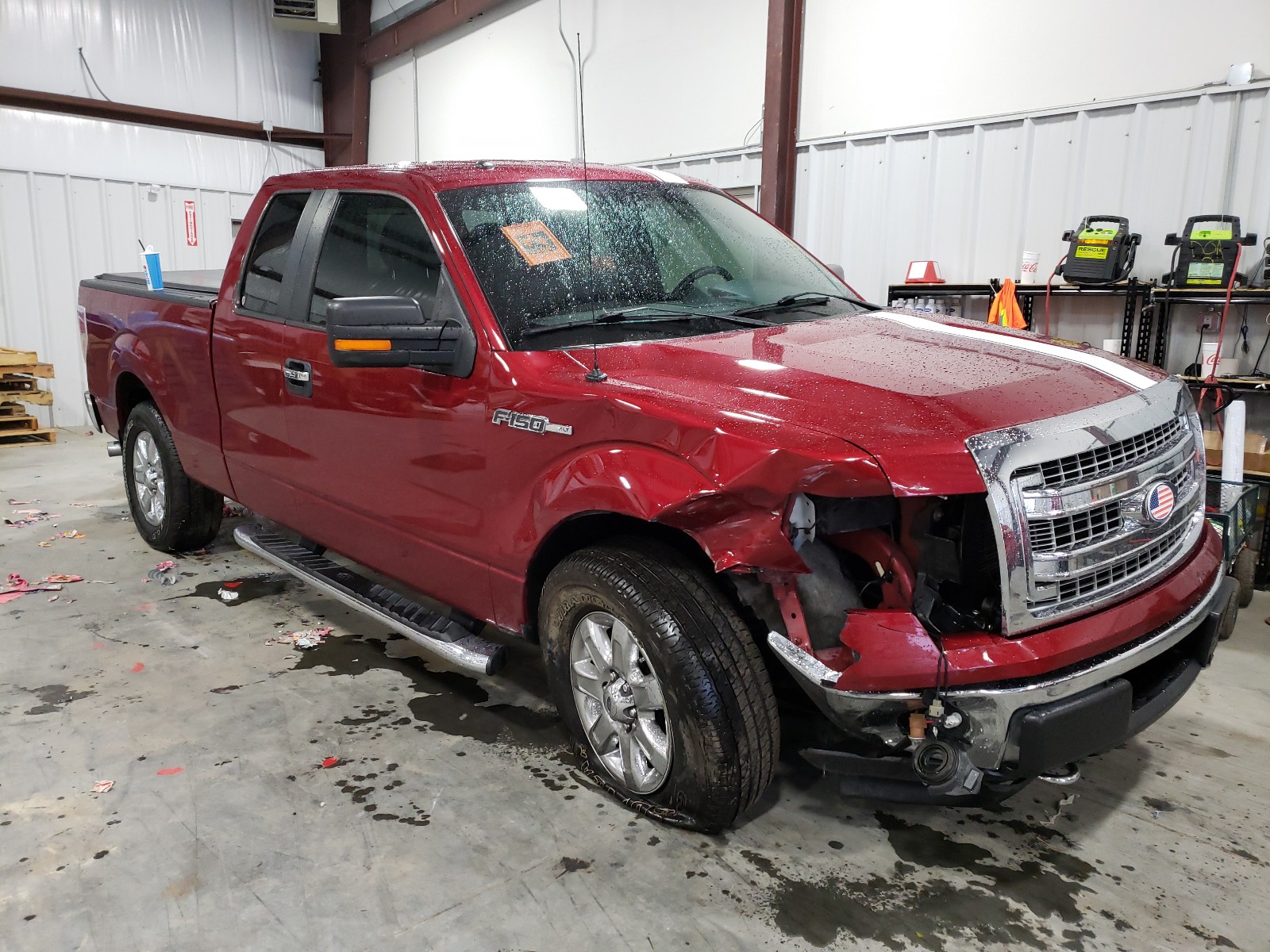 FORD F150 SUPER 2013 with VIN 1FTFX1ET4DFB67186 - Photo from auction
