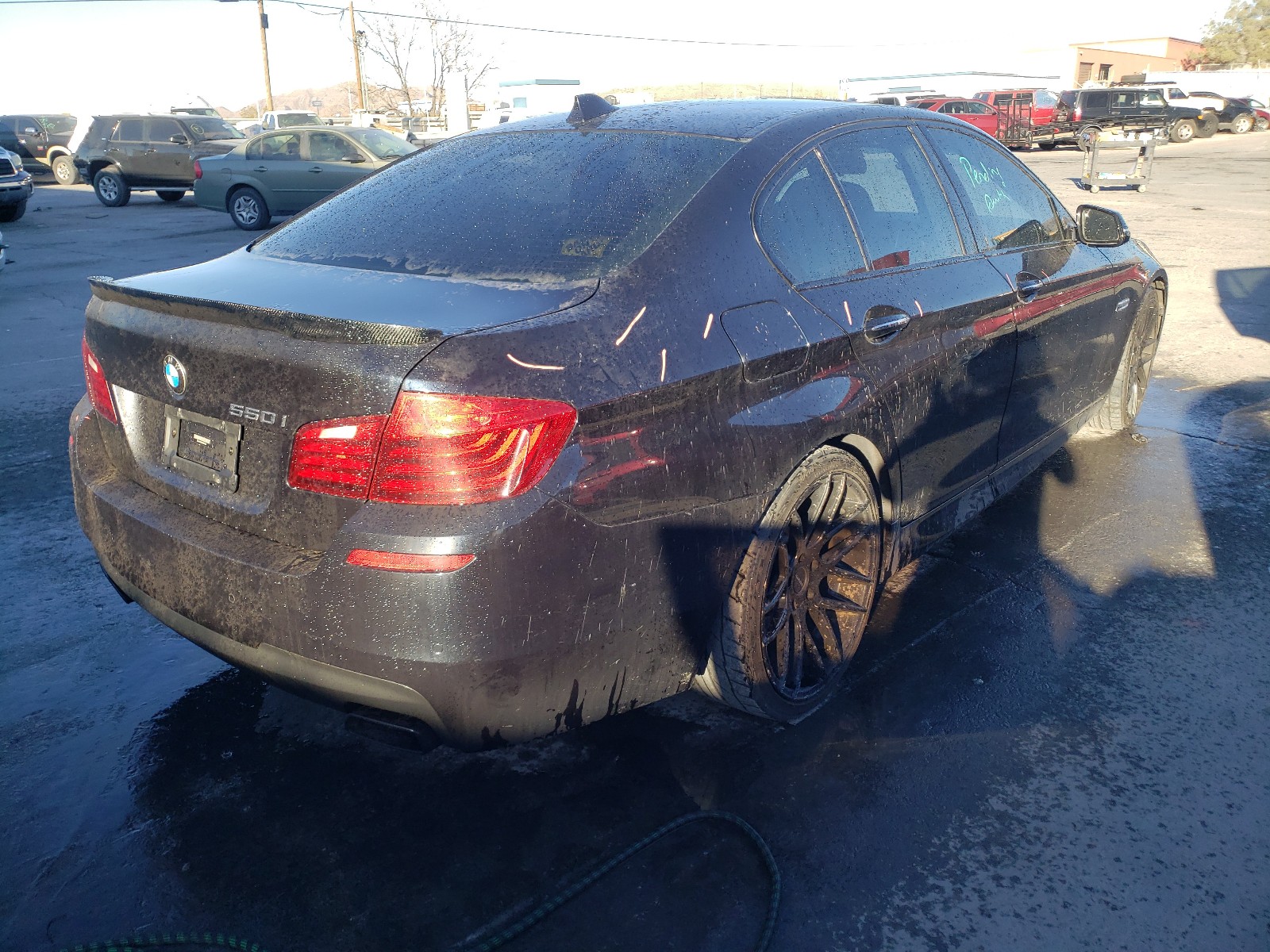 Photo 4 from auction – 2014 BMW 550 I with VIN WBAKN9C59ED681679
