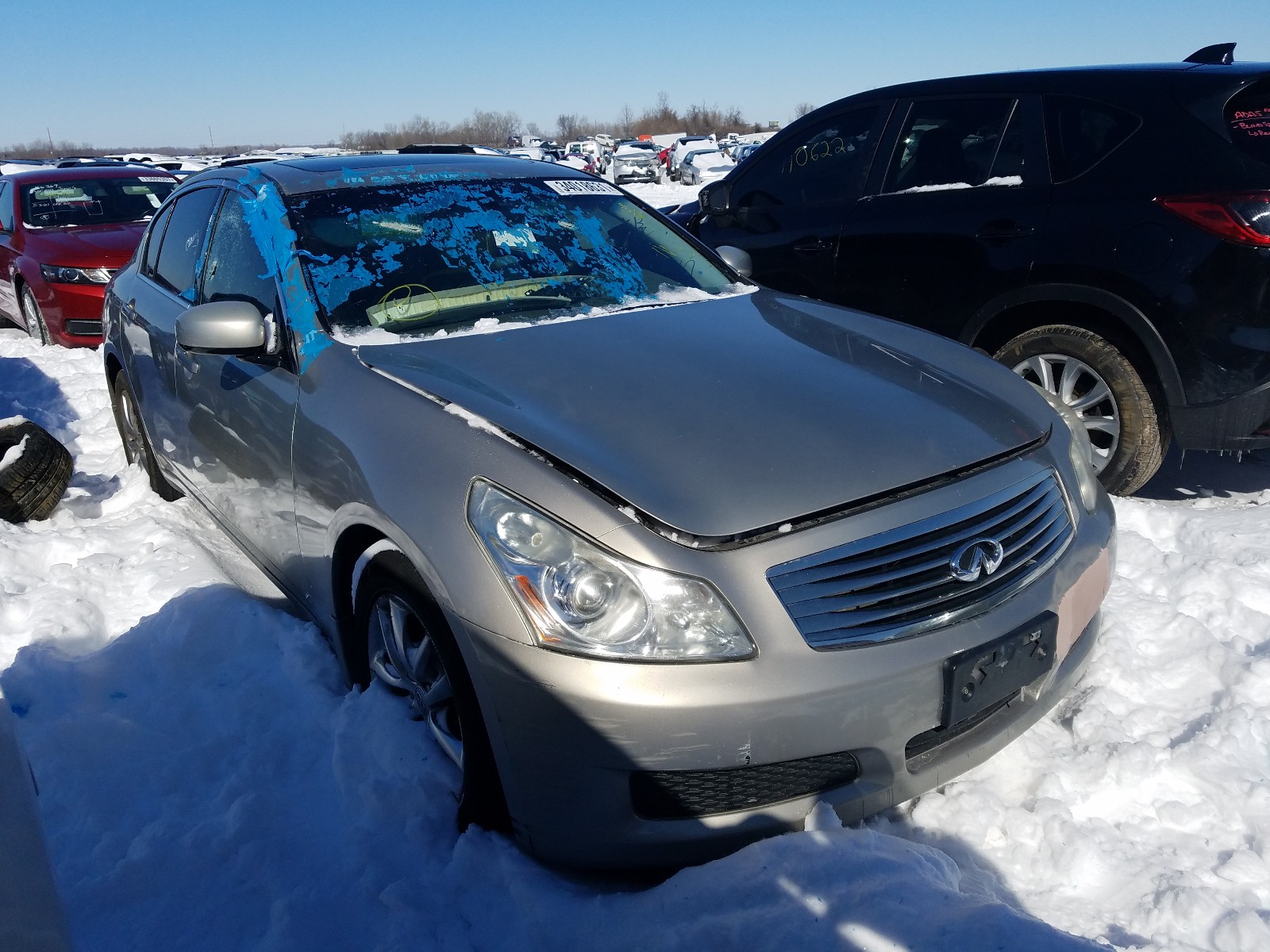 Photo 1 from auction – 2008 INFINITI G35 with VIN JNKBV61FX8M263602