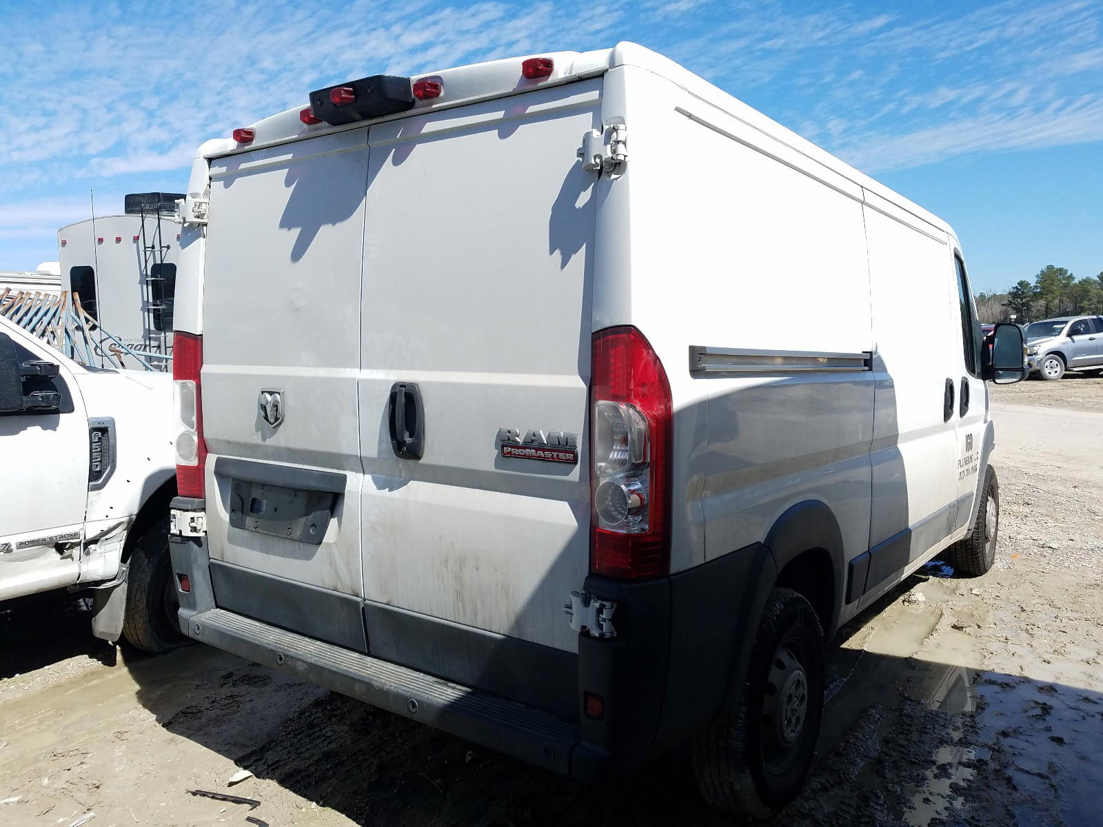 Photo 4 from auction – 2017 RAM PROMASTER with VIN 3C6TRVAG1HE534601
