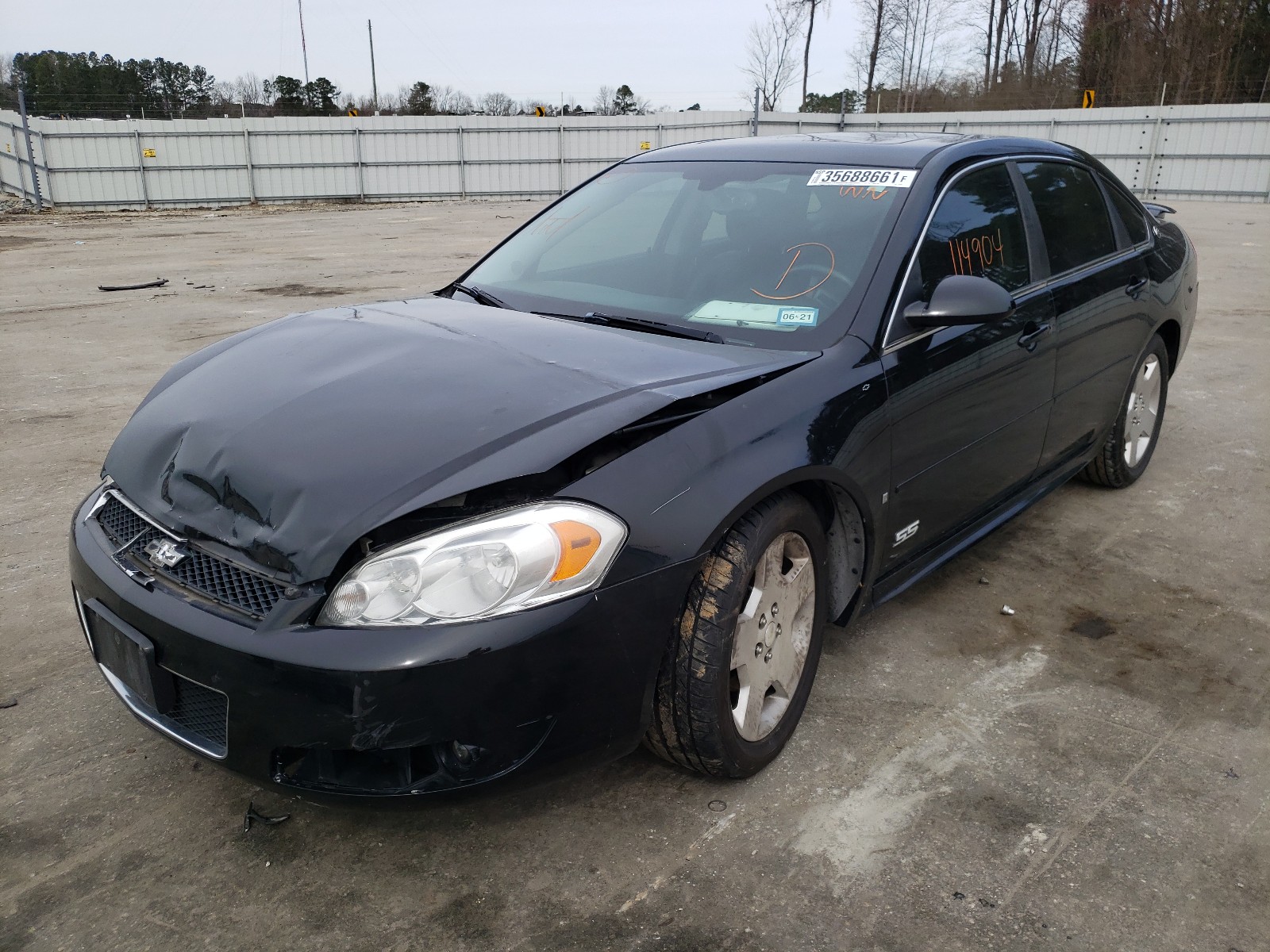 Photo 2 from auction – 2009 CHEVROLET IMPALA SS with VIN 2G1WD57C591218943