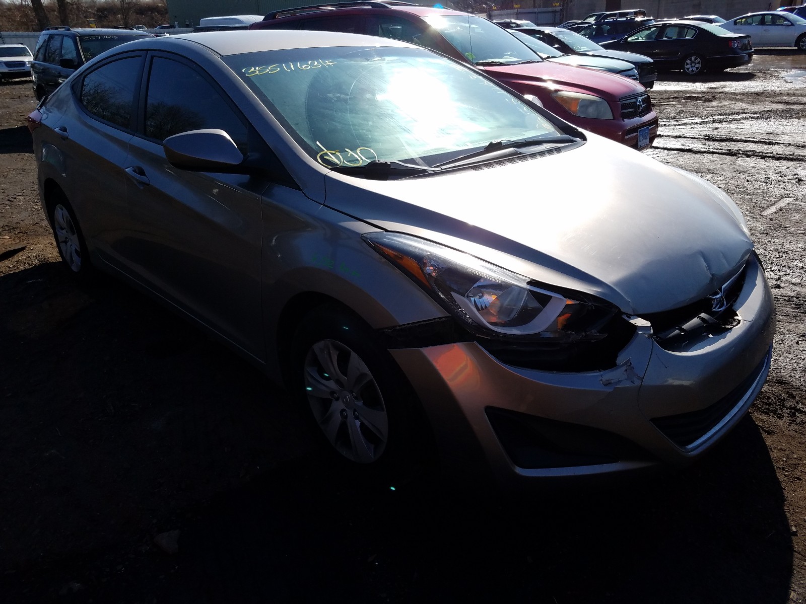 Photo 1 from auction – 2016 HYUNDAI ELANTRA SE with VIN 5NPDH4AE2GH690116
