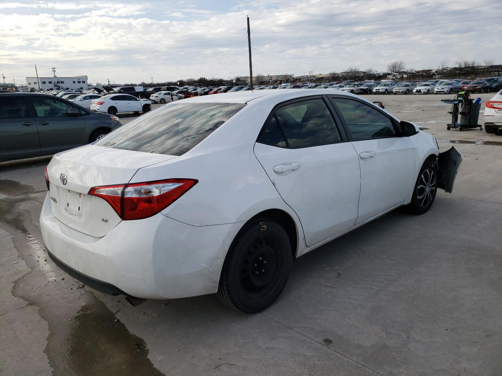 Photo 4 from auction – 2016 TOYOTA COROLLA L with VIN 2T1BURHE2GC642480