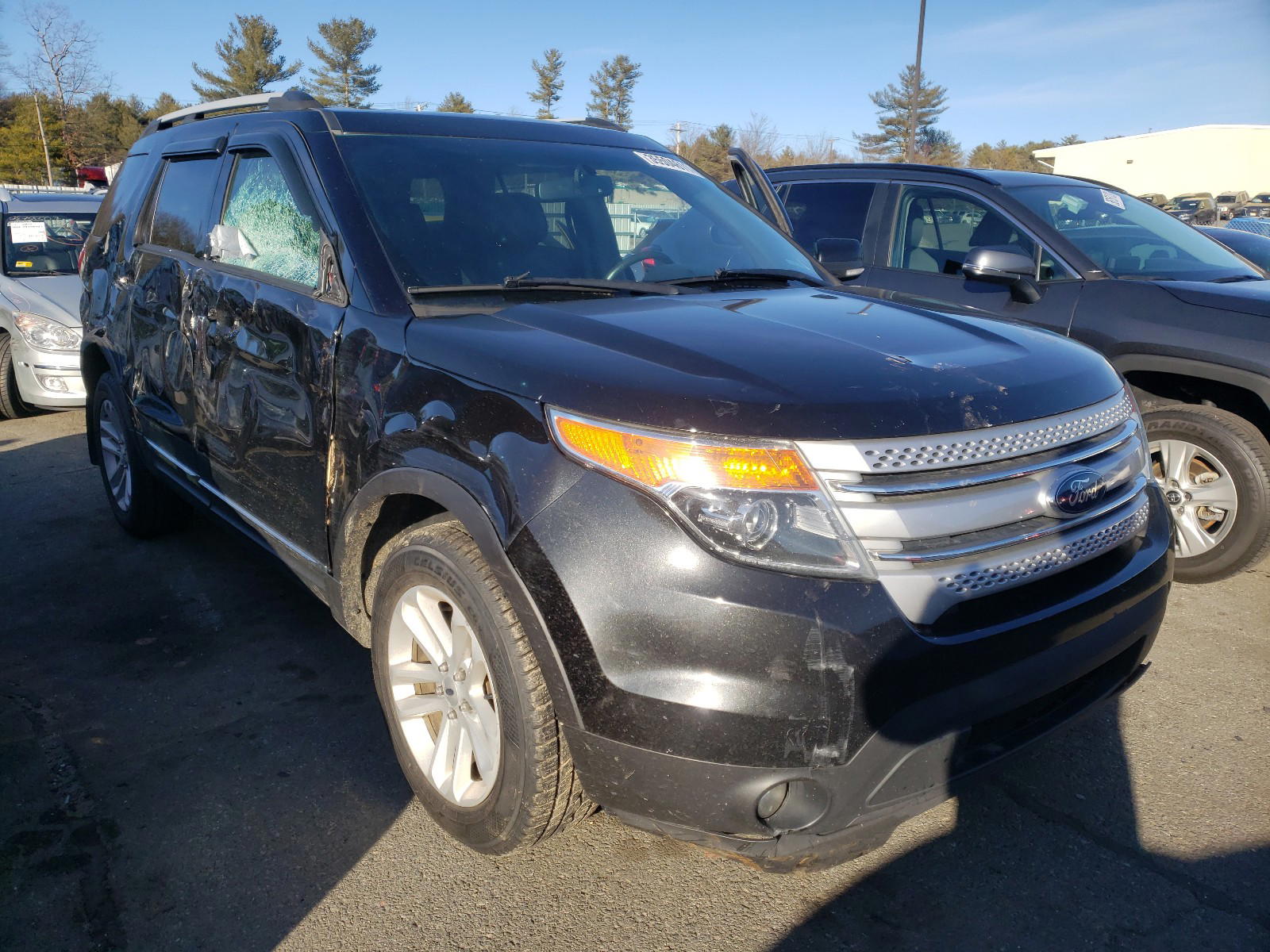 FORD EXPLORER X 2015 with VIN 1FM5K8D8XFGA17432 - Photo from auction