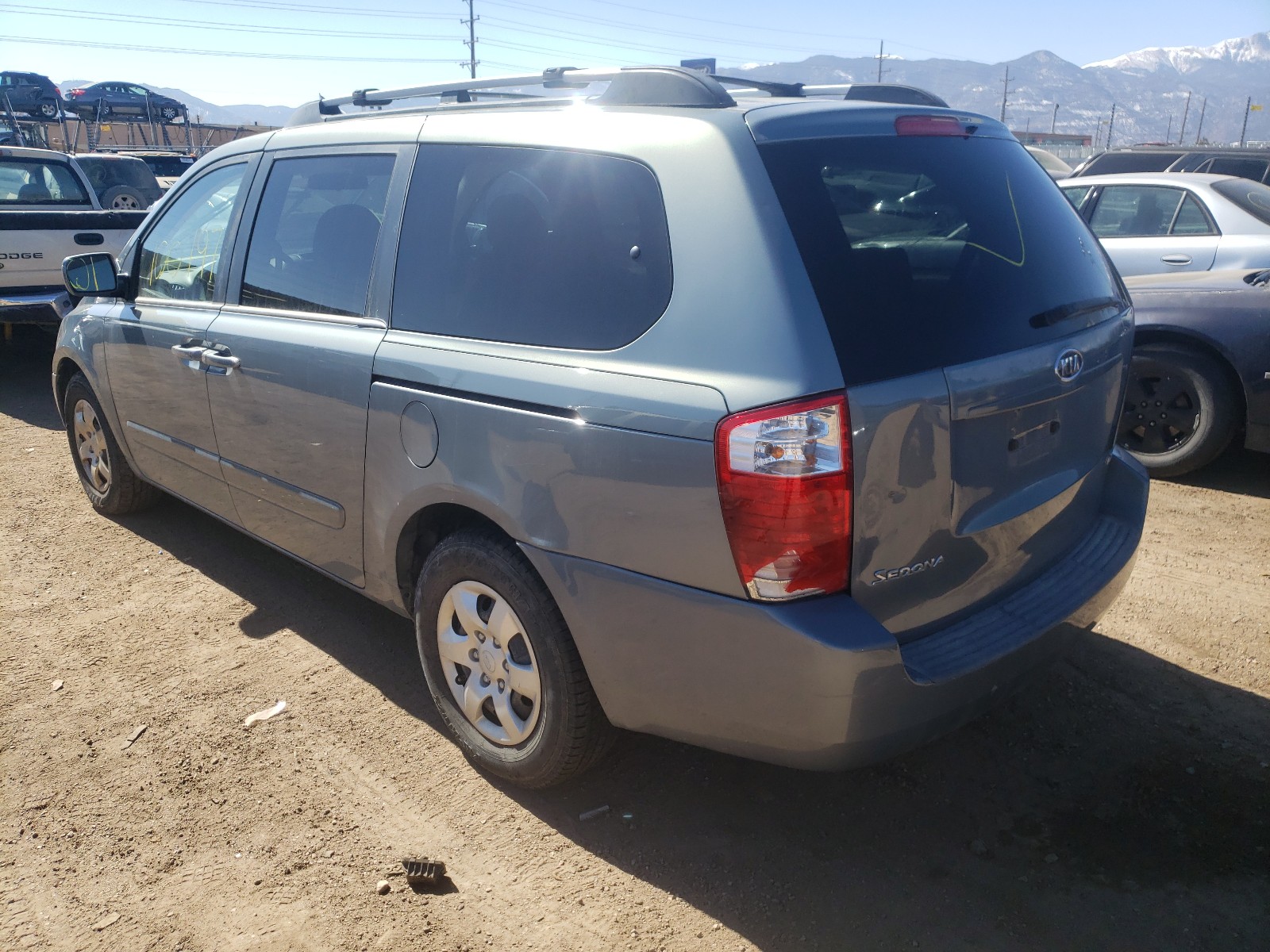 Photo 3 from auction – 2008 KIA SEDONA EX with VIN KNDMB233686240482