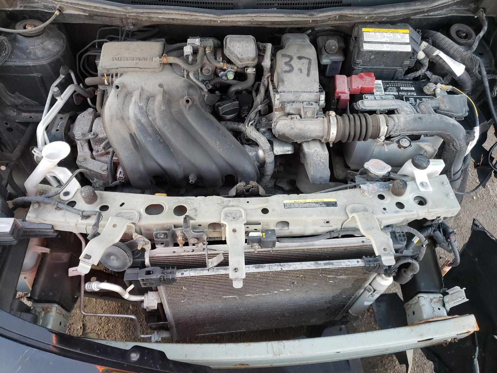 Photo 7 from auction – 2015 NISSAN VERSA S with VIN 3N1CN7AP1FL830472