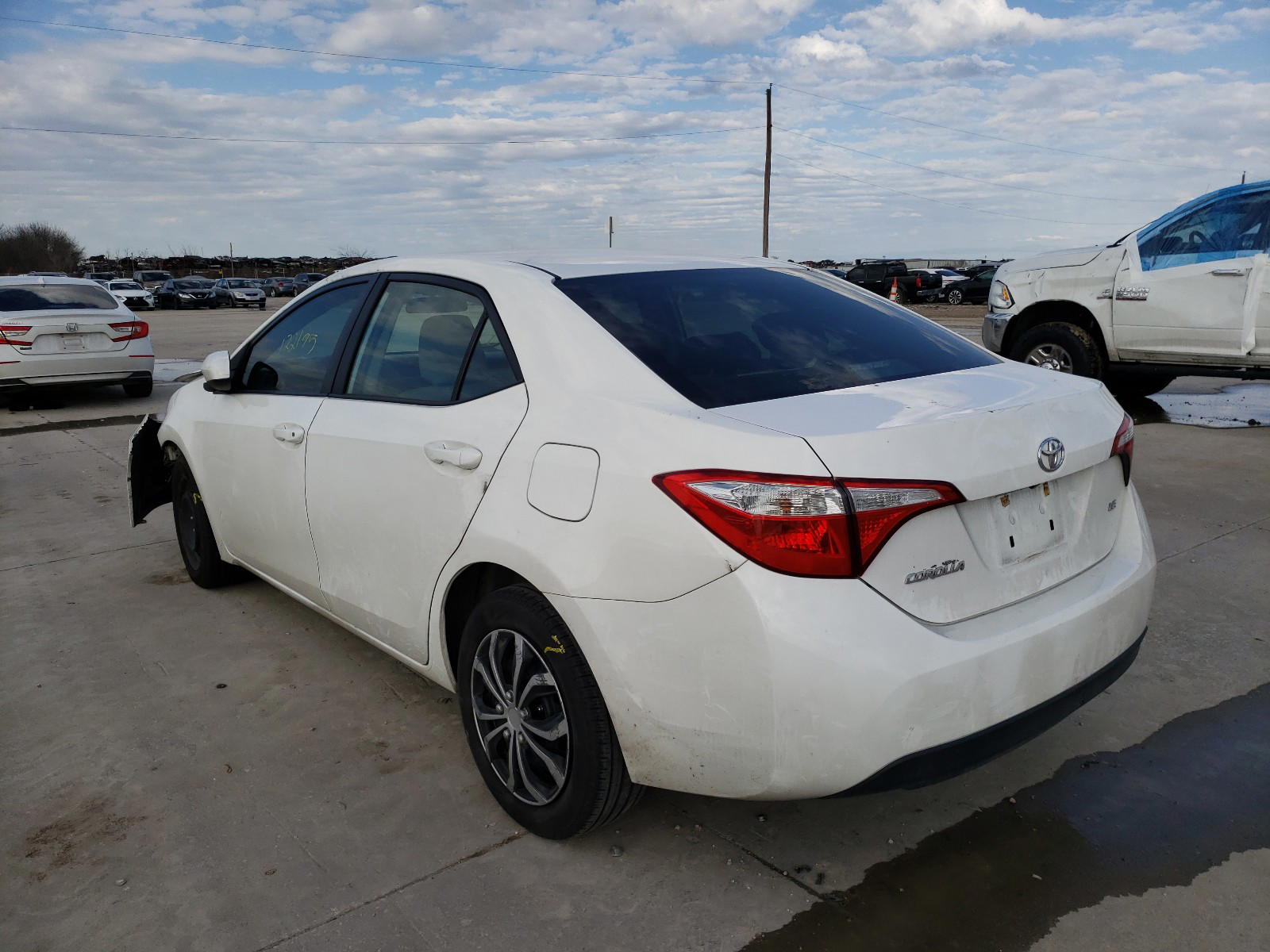 Photo 3 from auction – 2016 TOYOTA COROLLA L with VIN 2T1BURHE2GC642480