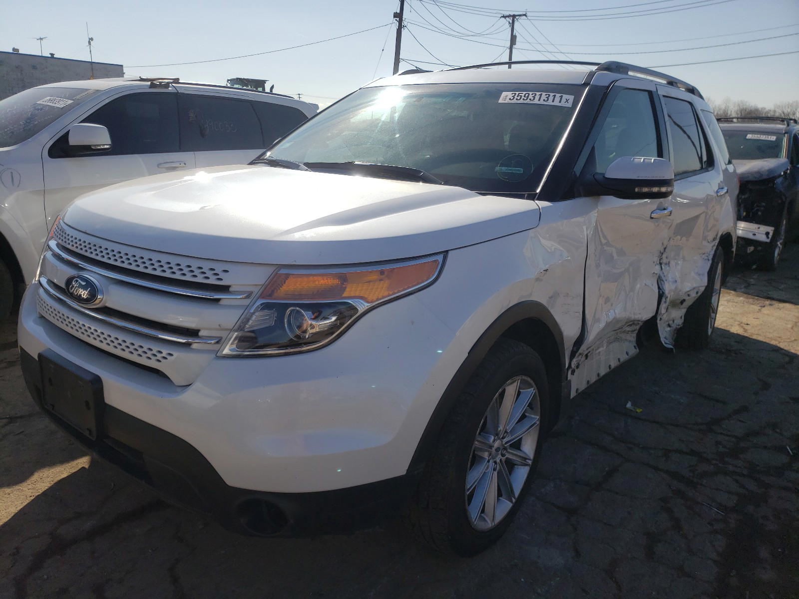 Photo 12 from auction – 2013 FORD EXPLORER L with VIN 1FM5K8F85DGB38041