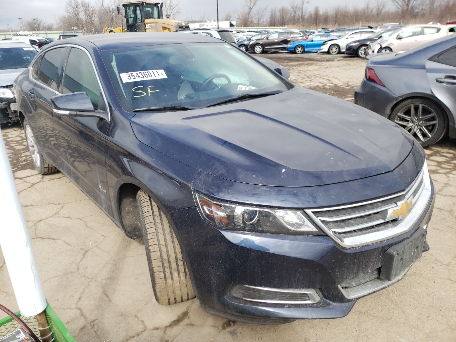 CHEVROLET IMPALA LT 2017 with VIN 1G1105SA9HU186156 - Photo from auction