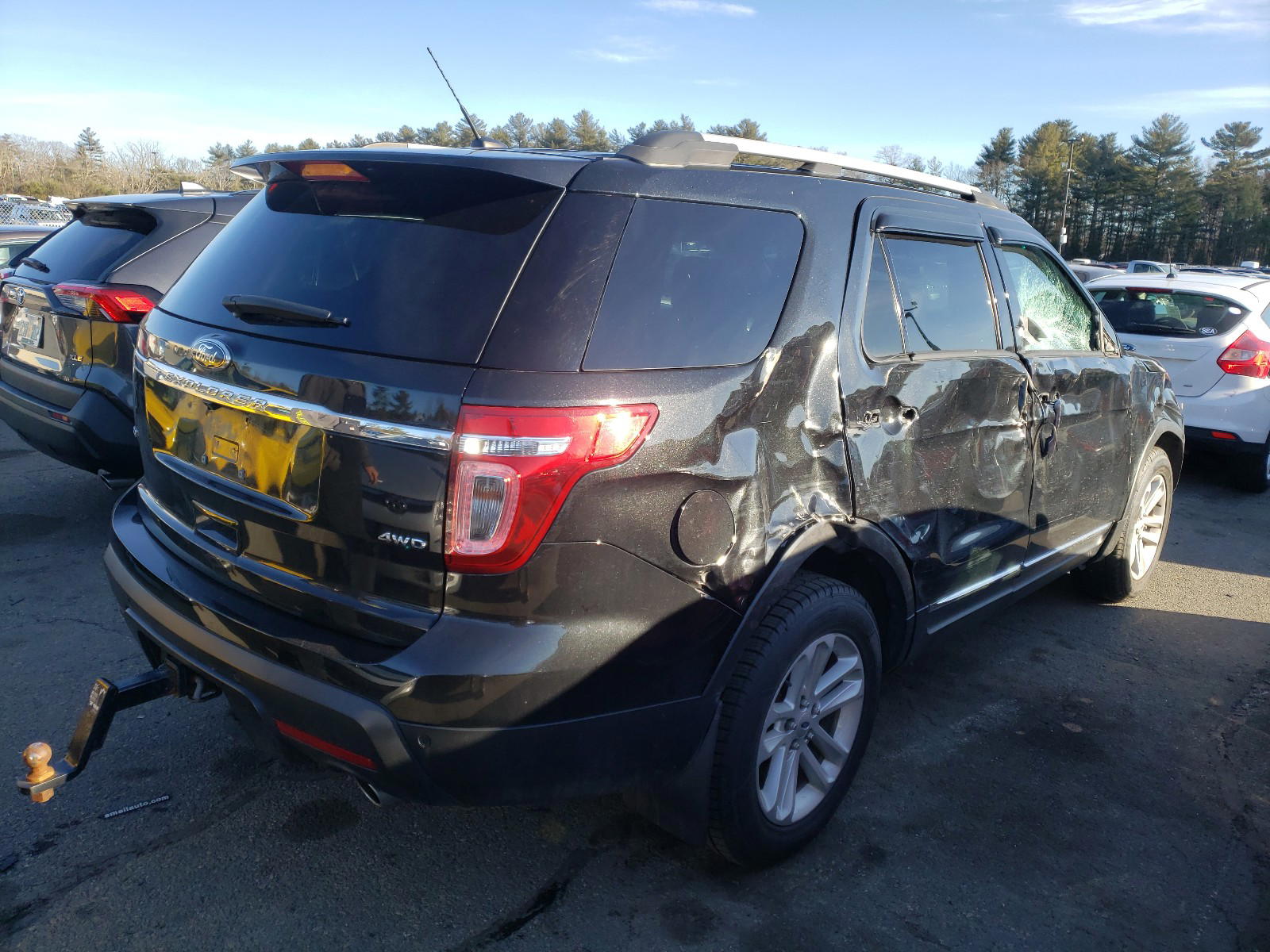 Photo 4 from auction – 2015 FORD EXPLORER X with VIN 1FM5K8D8XFGA17432