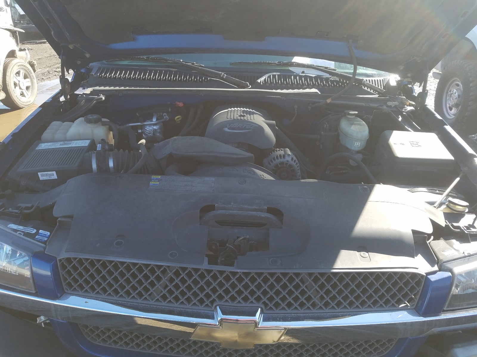 Photo 7 from auction – 2003 CHEVROLET SILVERADO with VIN 1GCEK14T93Z277305
