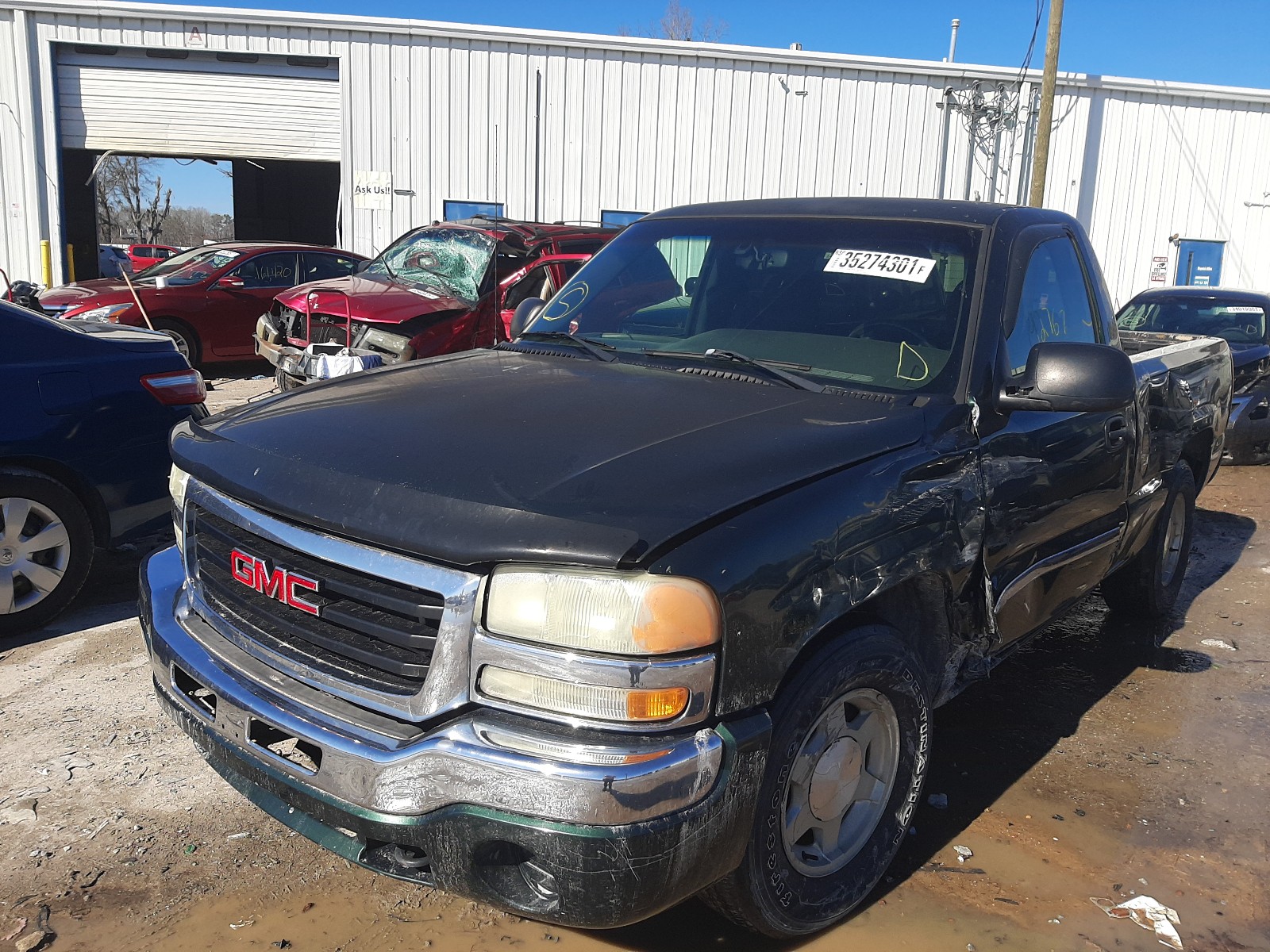 Photo 2 from auction – 2003 GMC NEW SIERRA with VIN 1GTEC14T33Z341447