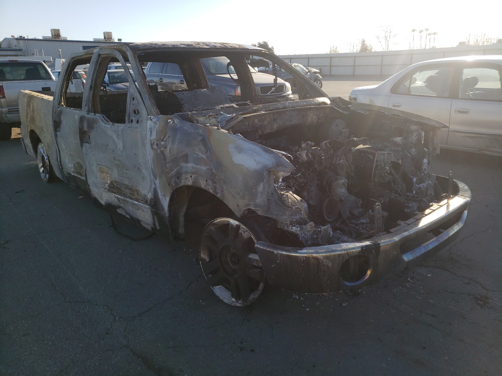 FORD F150 SUPER 2007 with VIN 1FTPW12507FB19475 - Photo from auction