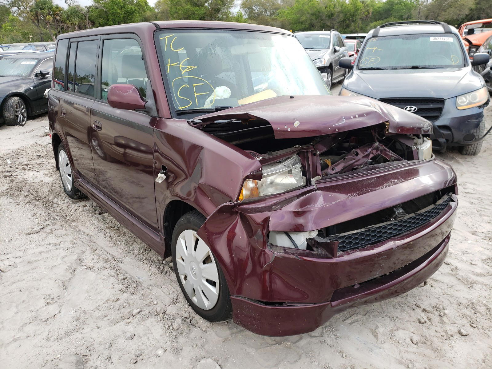 SCION XB 2006 with VIN JTLKT324464039908 - Photo from auction
