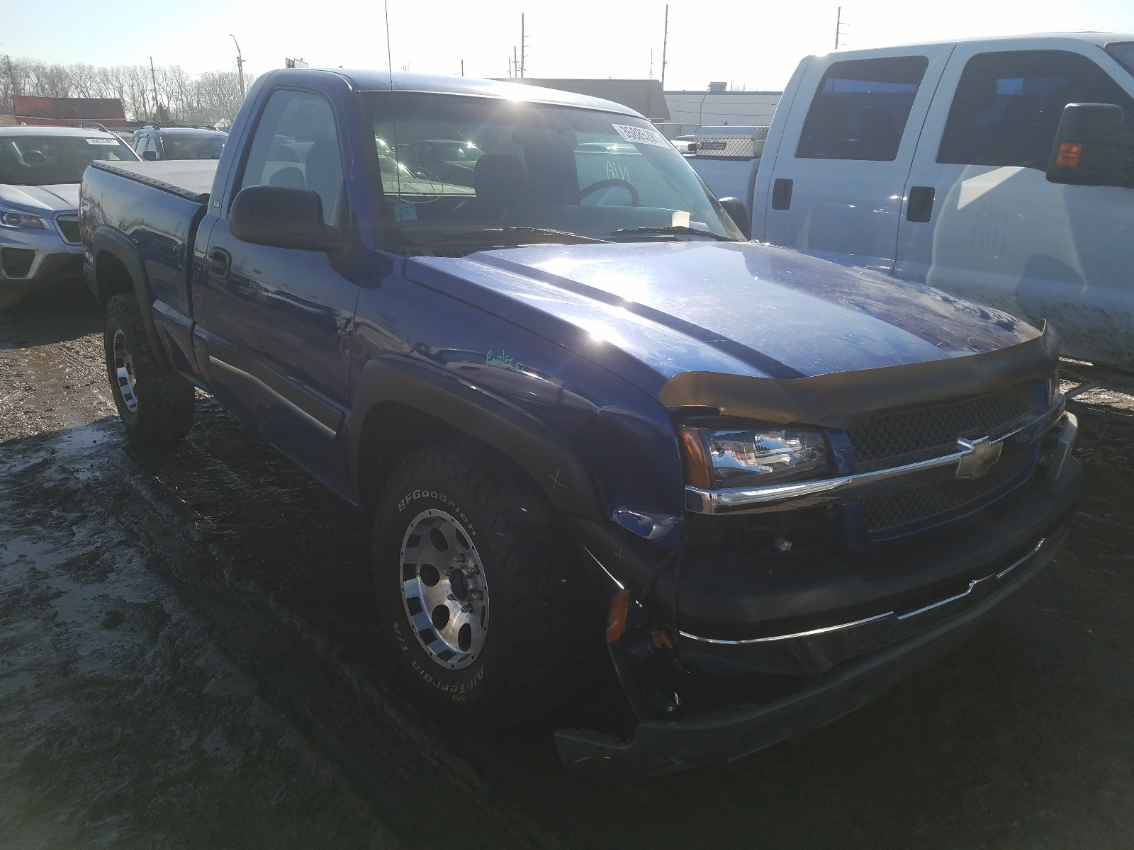 Photo 9 from auction – 2003 CHEVROLET SILVERADO with VIN 1GCEK14T93Z277305