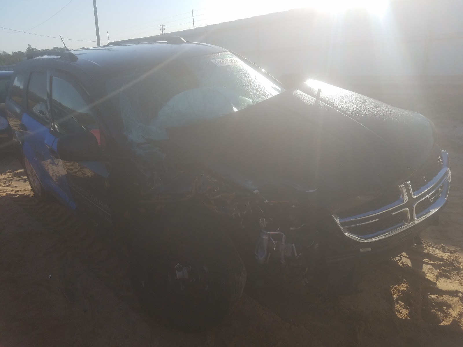 DODGE JOURNEY SE 2016 with VIN 3C4PDCAB2GT235534 - Photo from auction