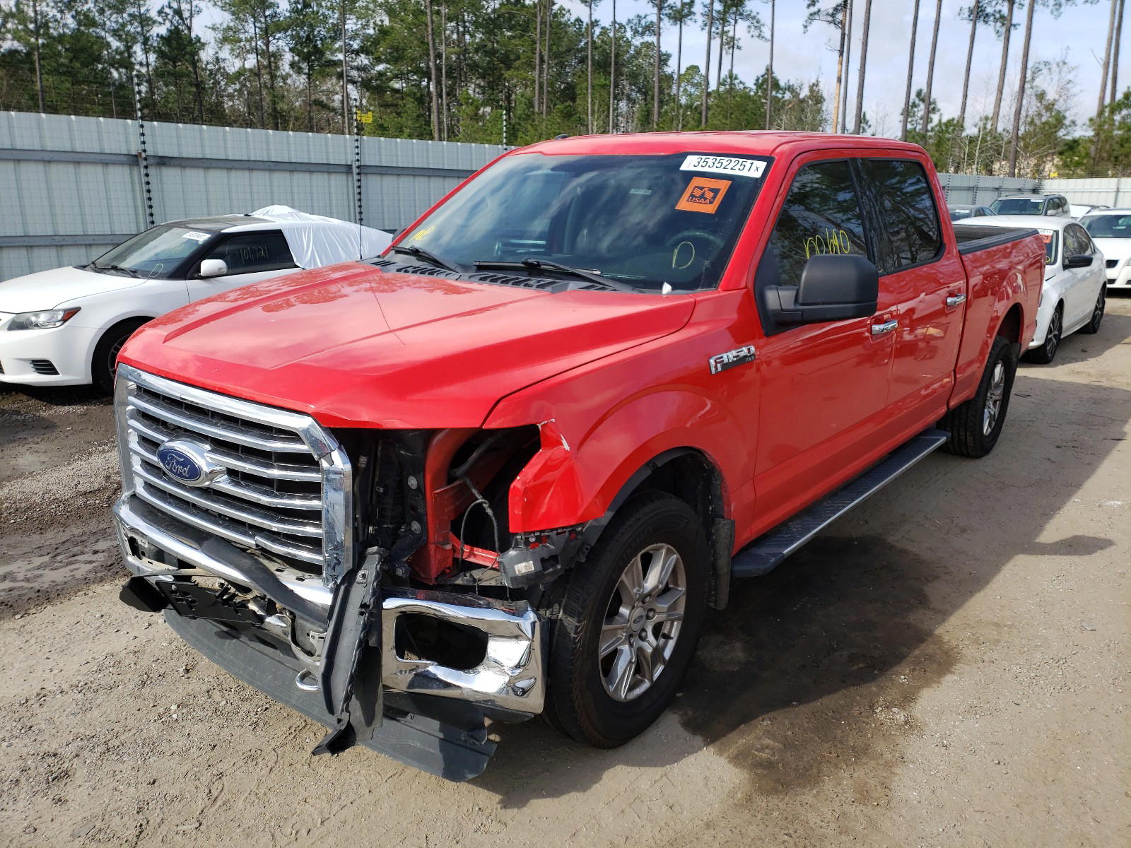 Photo 2 from auction – 2015 FORD F150 SUPER with VIN 1FTFW1EF2FFB71947