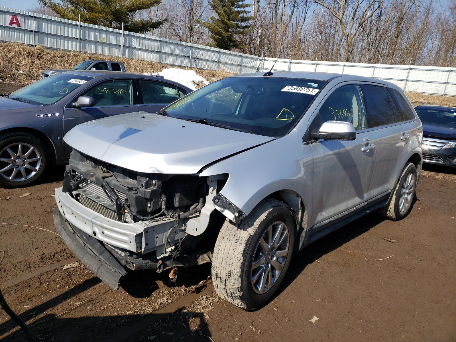 Photo 2 from auction – 2013 FORD EDGE LIMIT with VIN 2FMDK3K96DBB54883