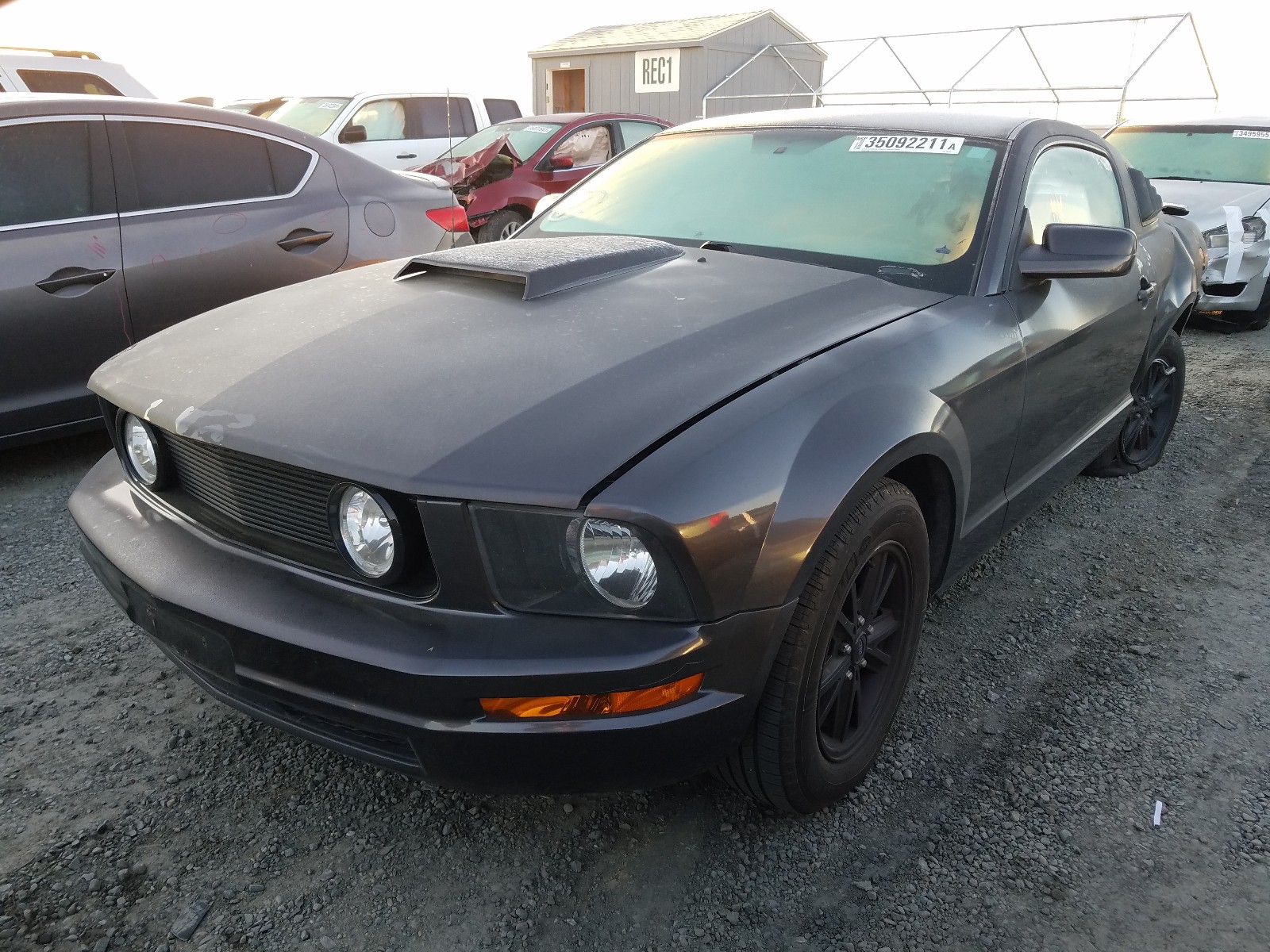 Photo 2 from auction – 2007 FORD MUSTANG with VIN 1ZVFT80N275353913