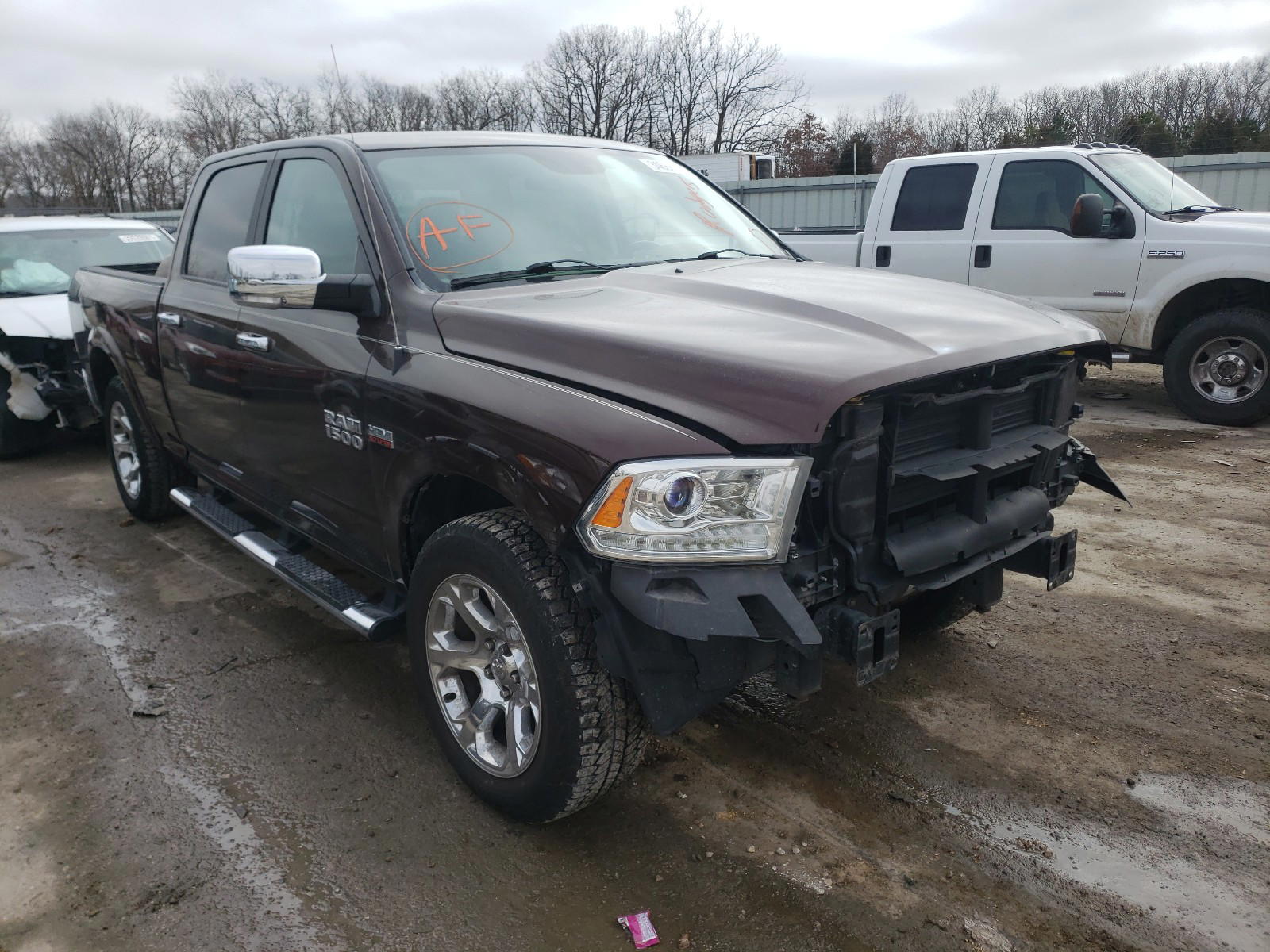 RAM 1500 LARAM 2016 with VIN 1C6RR7VT8FS653303 - Photo from auction