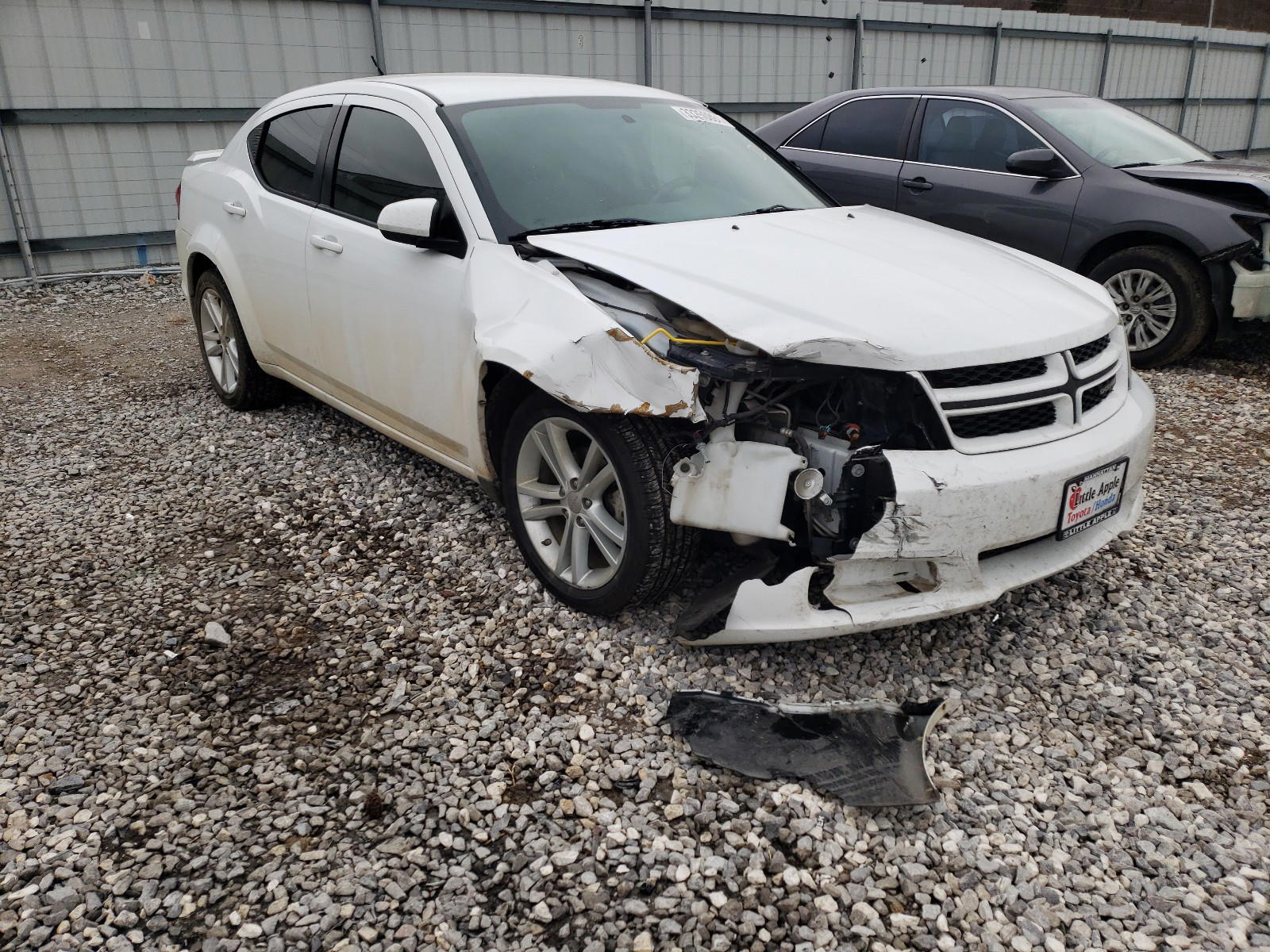 DODGE AVENGER SX 2013 with VIN 1C3CDZCG1DN502785 - Photo from auction