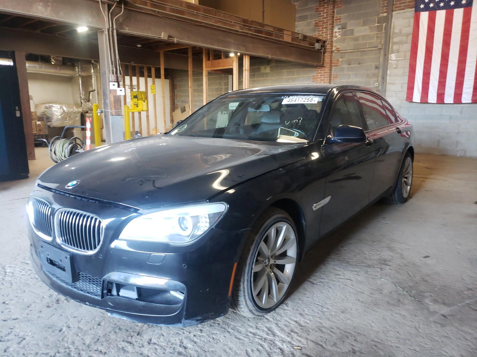 Photo 2 from auction – 2012 BMW 750 LI with VIN WBAKB8C53CC963189