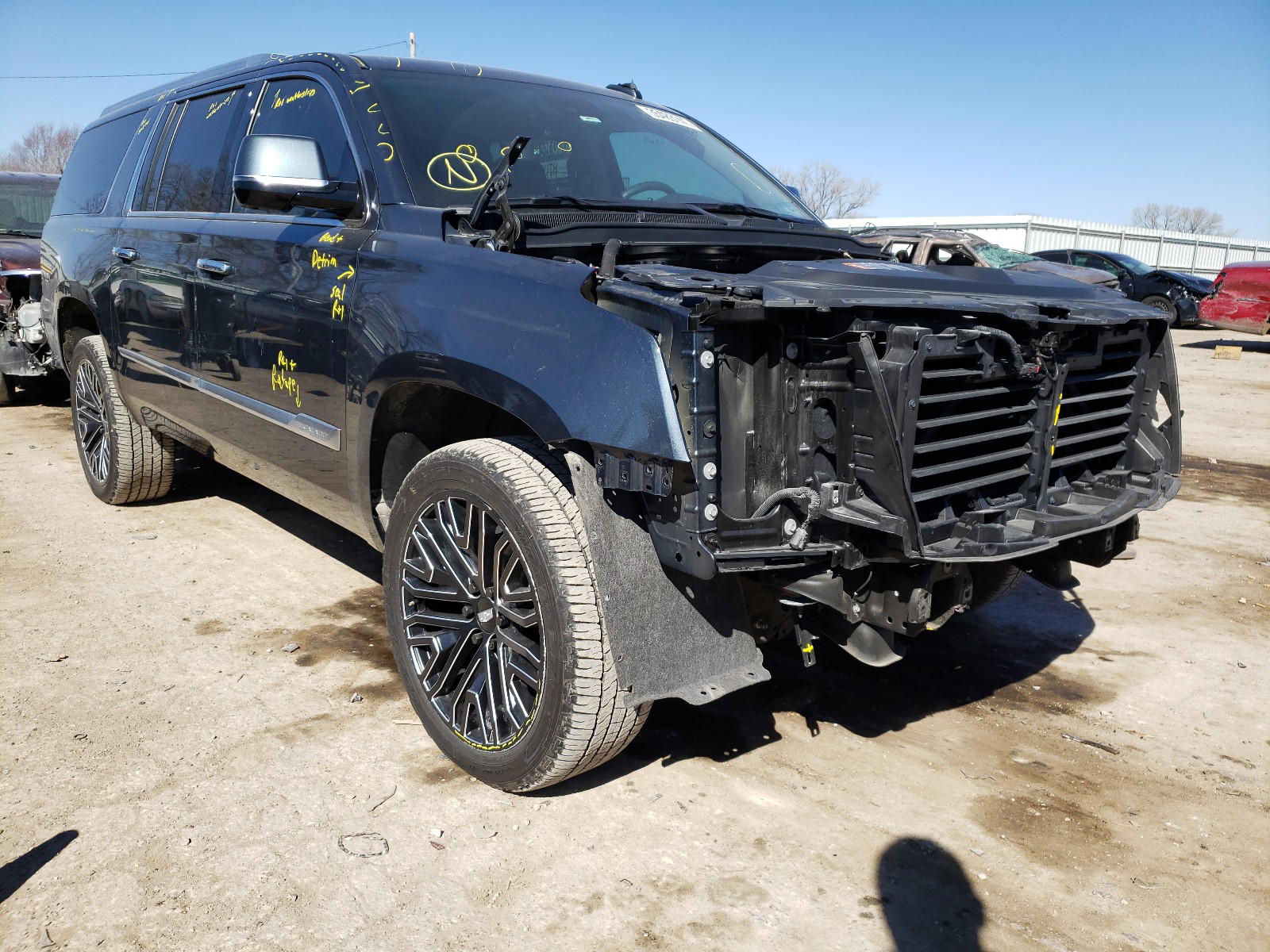 CADILLAC ESCALADE E 2020 with VIN 1GYS4HKJ3LR133976 - Photo from auction