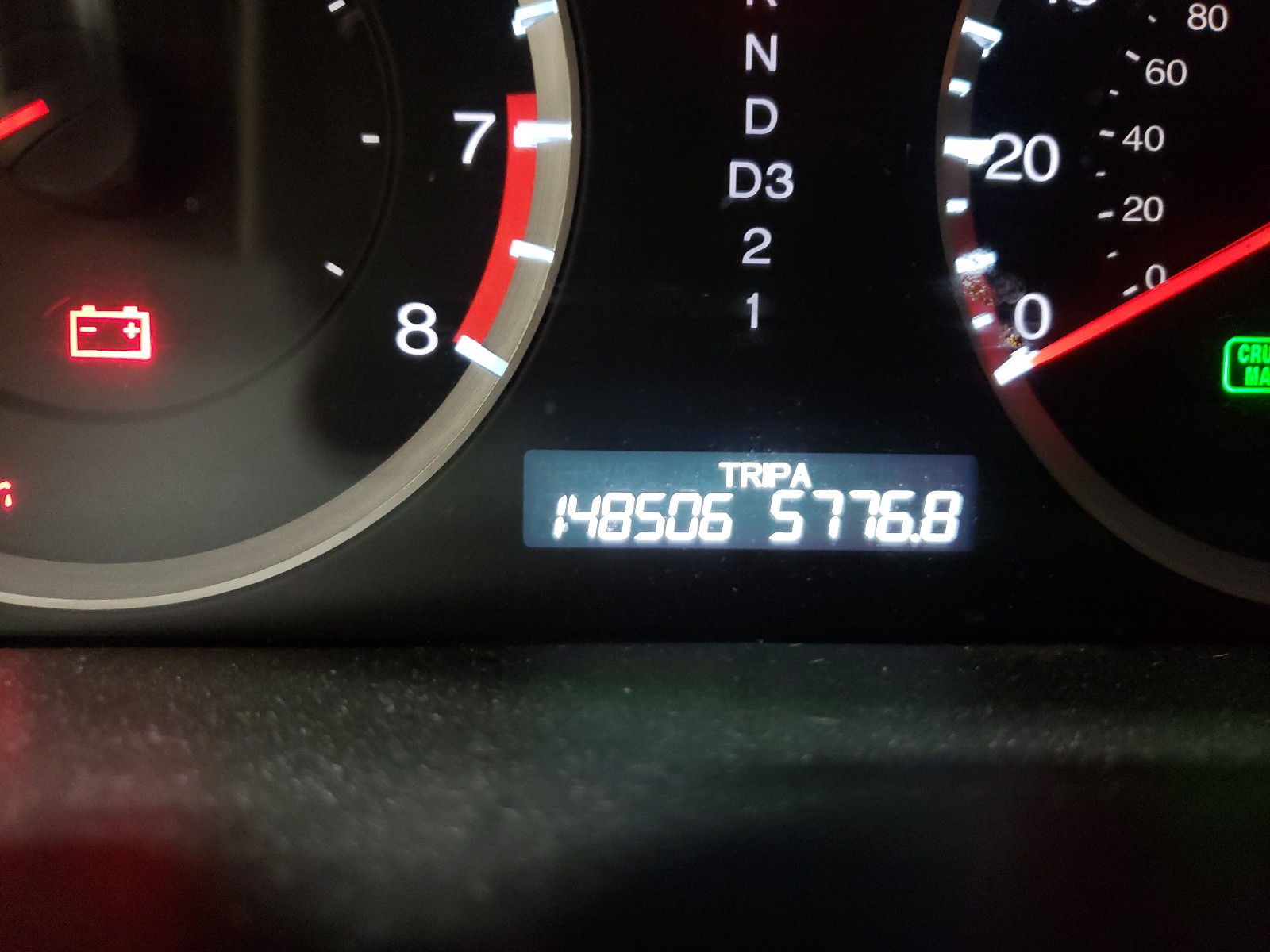 Photo 8 from auction – 2011 HONDA ACCORD SE with VIN 1HGCP2F67BA155269