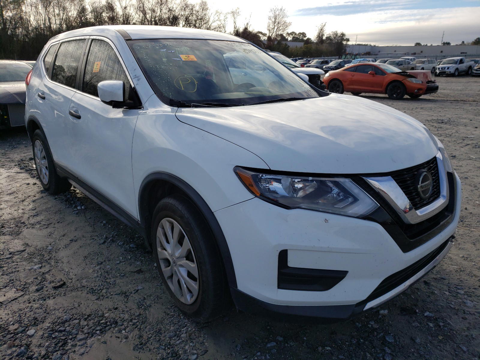 NISSAN ROGUE S 2018 with VIN KNMAT2MT9JP529791 - Photo from auction