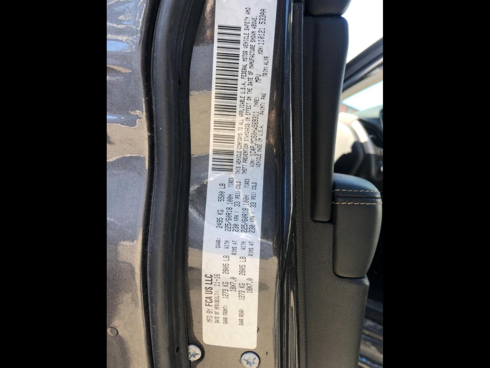 Photo 10 from auction – 2017 JEEP CHEROKEE L with VIN 1C4PJMDS0HW569311