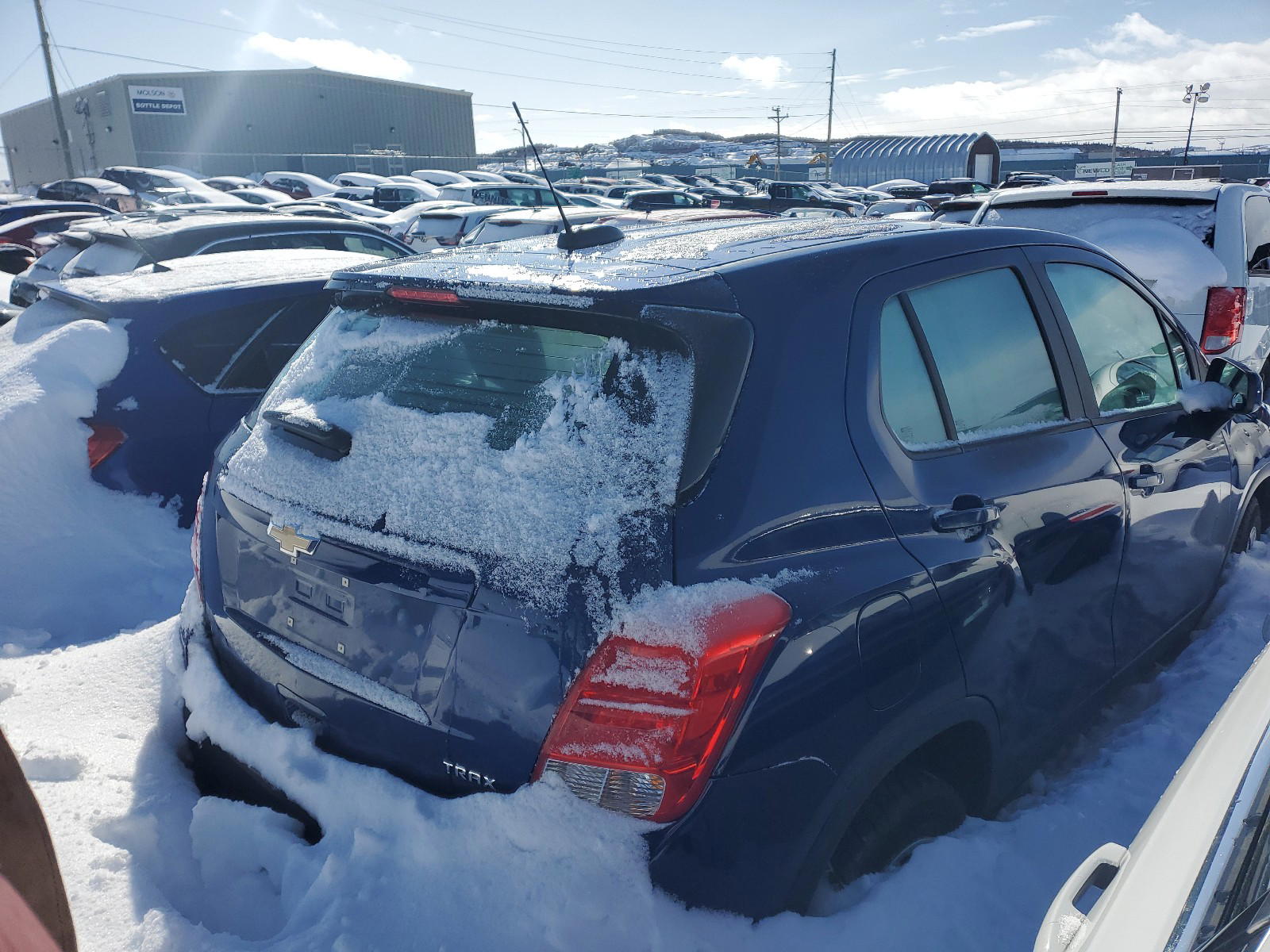 Photo 4 from auction – 2016 CHEVROLET TRAX LS with VIN 3GNCJKSB4GL227085
