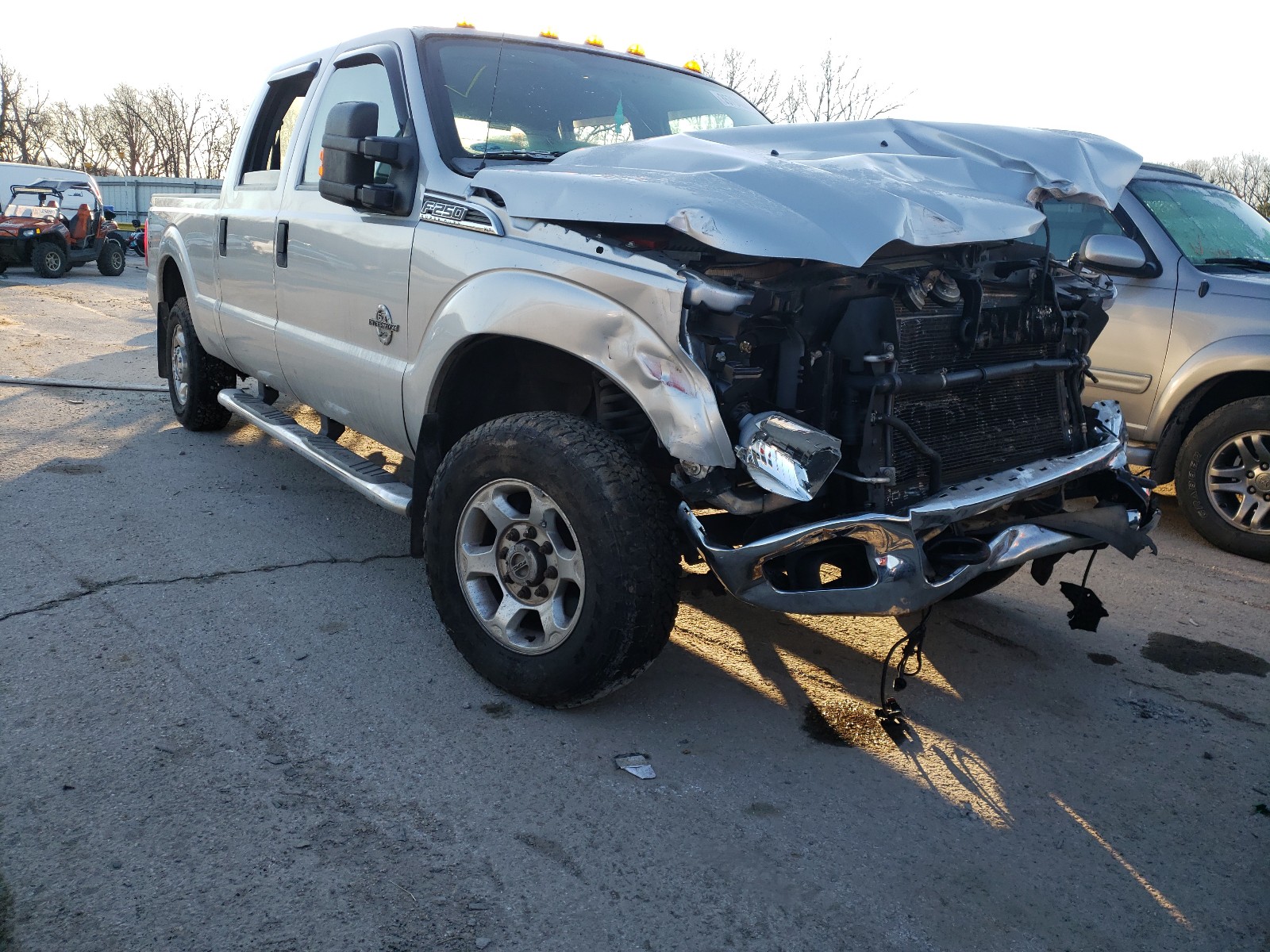 FORD F250 SUPER 2013 with VIN 1FT7W2BT4DEA49551 - Photo from auction