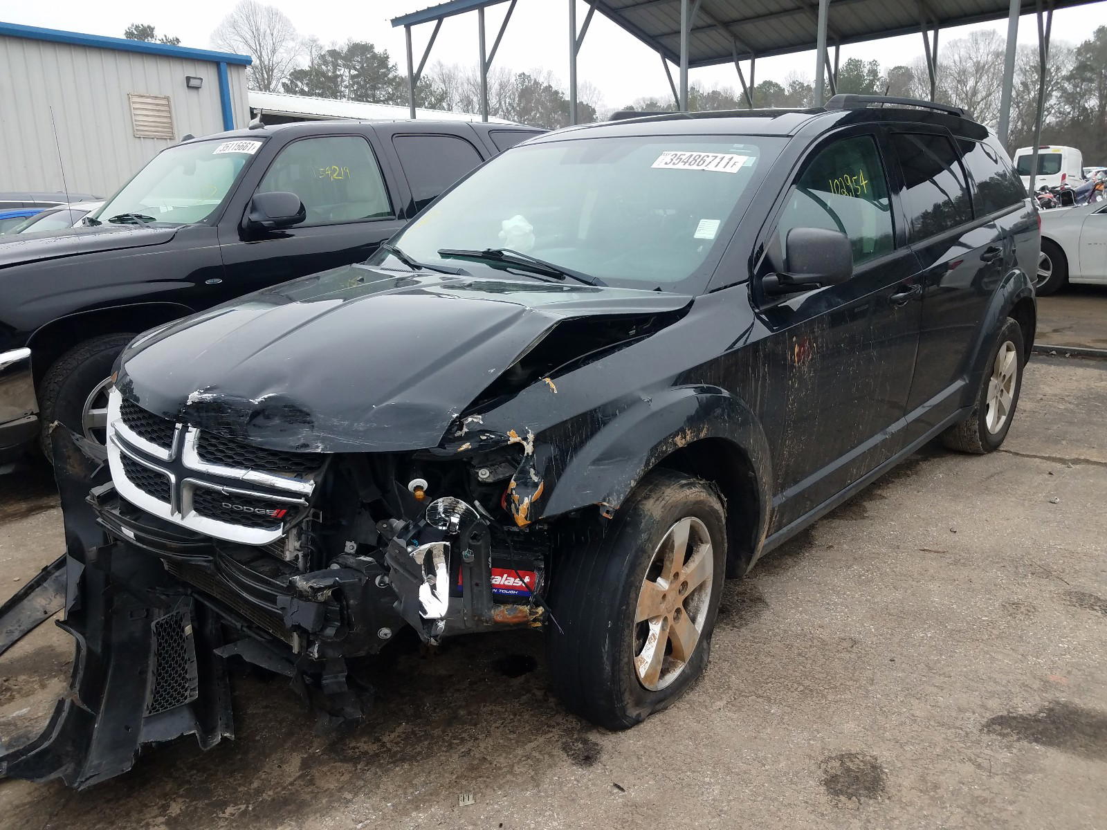 Photo 2 from auction – 2016 DODGE JOURNEY SE with VIN 3C4PDCAB8GT139942