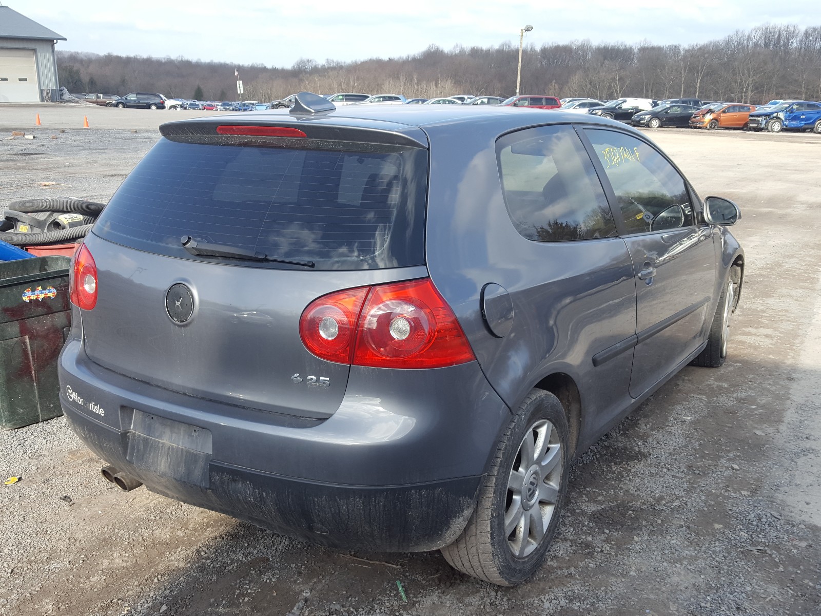 Photo 4 from auction – 2007 VOLKSWAGEN RABBIT with VIN WVWAS71K77W278408