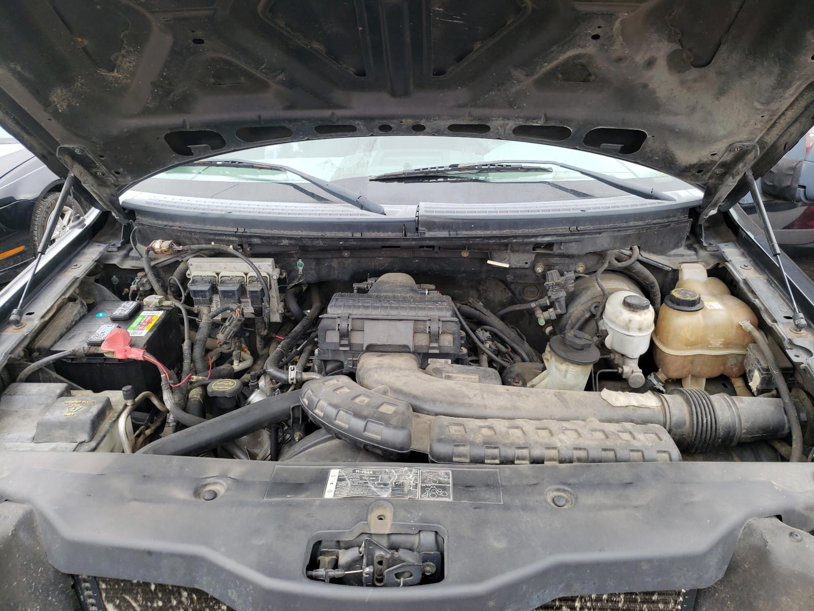Photo 7 from auction – 2005 FORD F150 with VIN 1FTPX14575FB04012