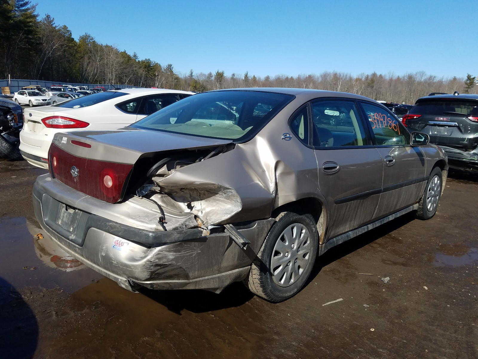 Photo 4 from auction – 2002 CHEVROLET IMPALA with VIN 2G1WF55E629147824