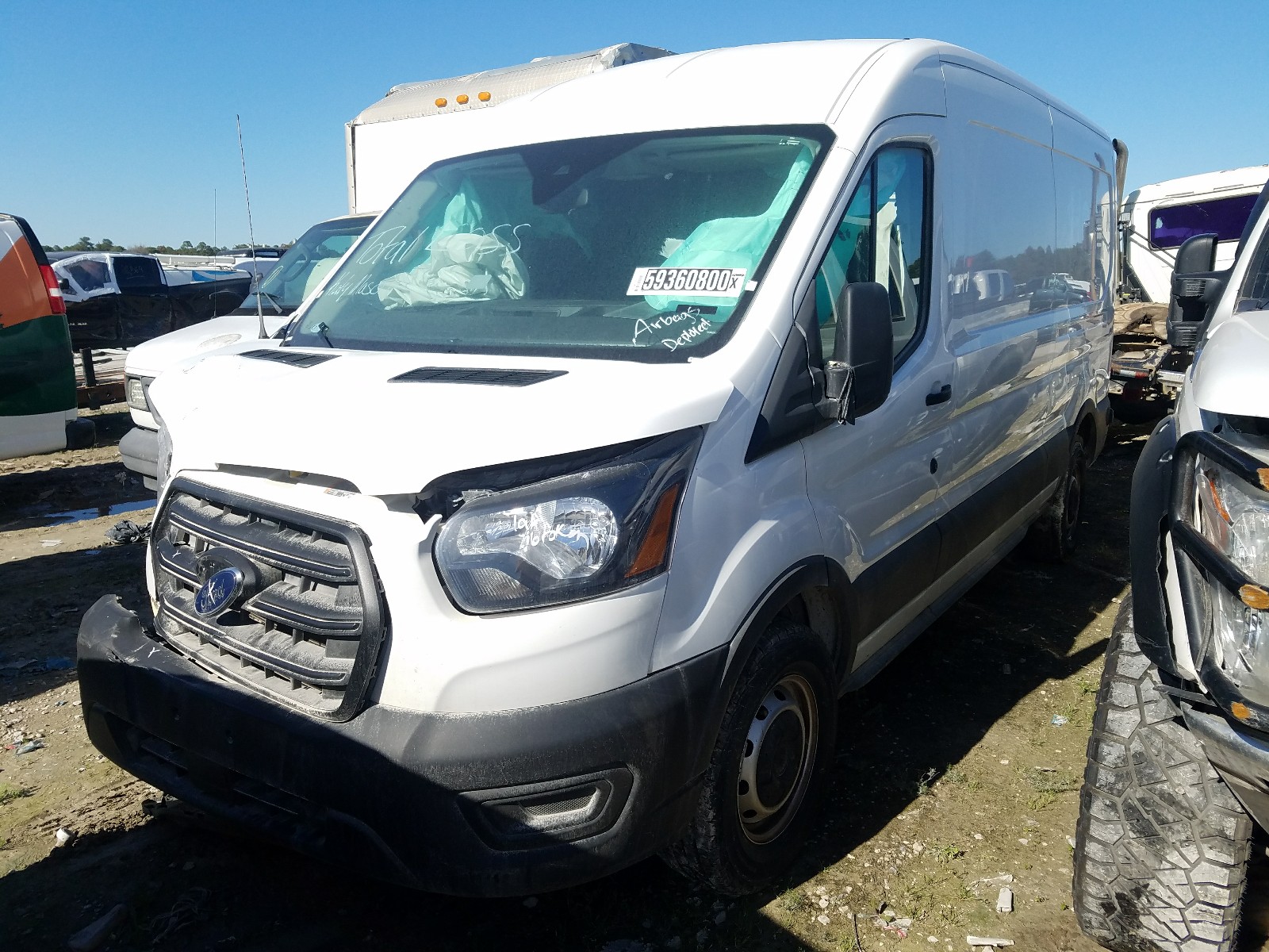 Photo 2 from auction – 2020 FORD TRANSIT T- with VIN 1FTBR1C81LKA06825