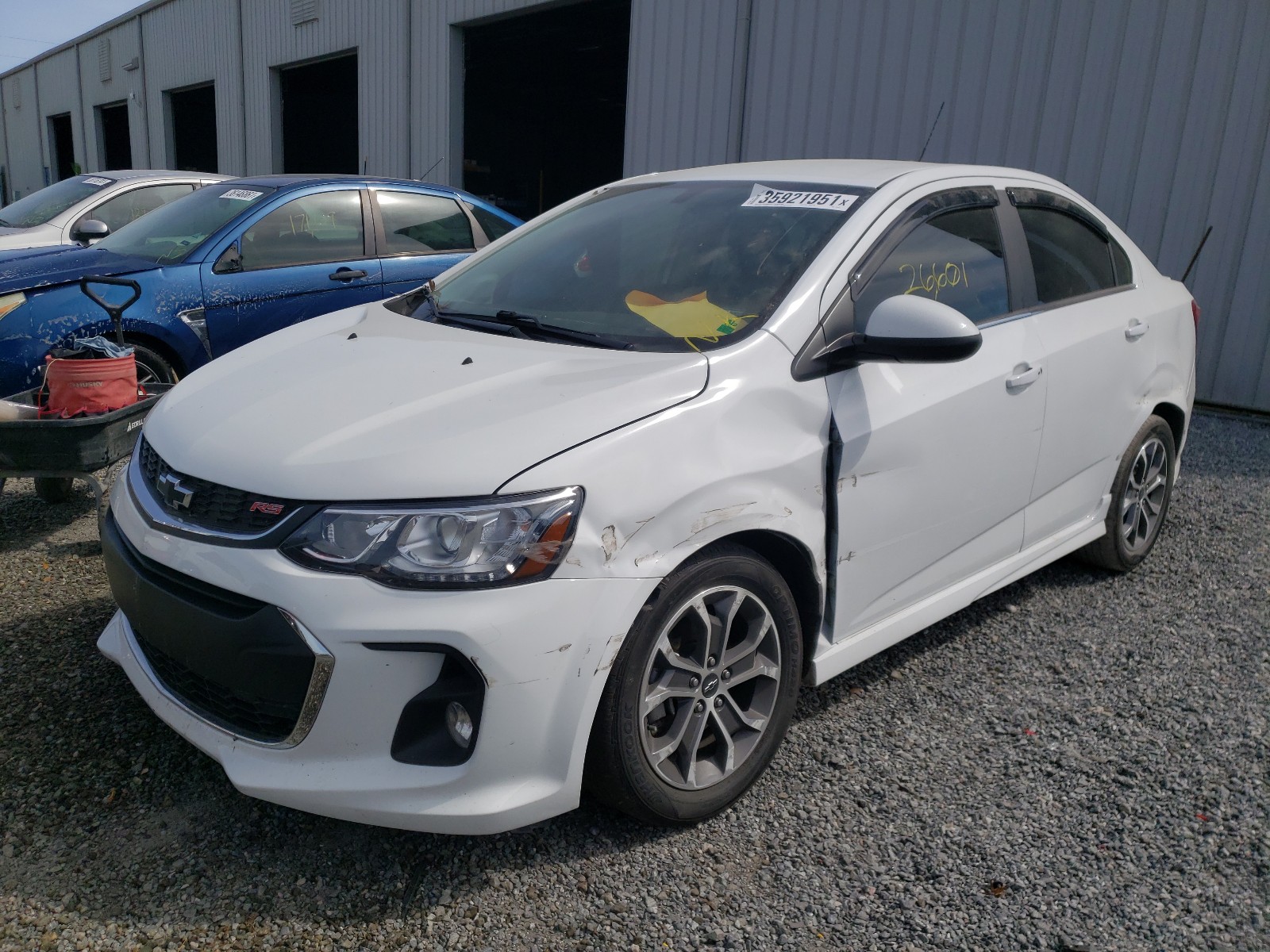 Photo 2 from auction – 2018 CHEVROLET SONIC LT with VIN 1G1JD5SH4J4135297