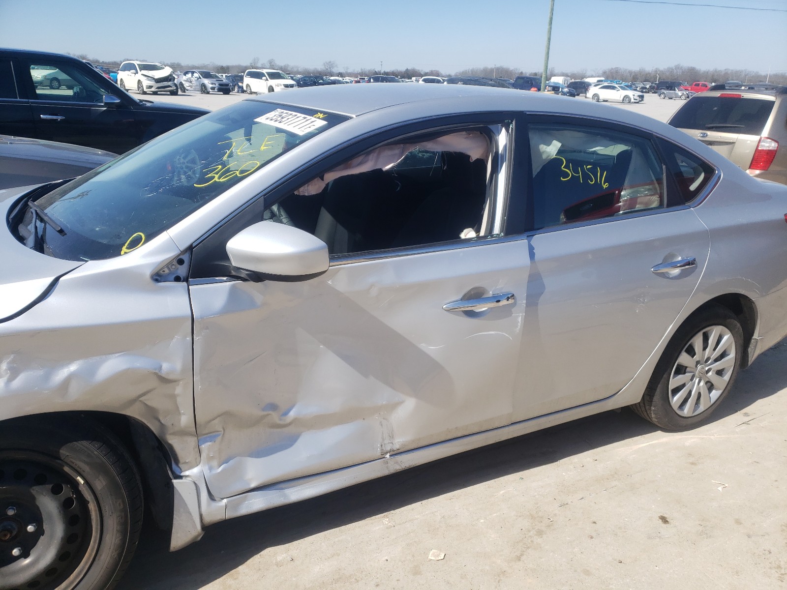Photo 10 from auction – 2017 NISSAN SENTRA S with VIN 3N1AB7AP8HY337779