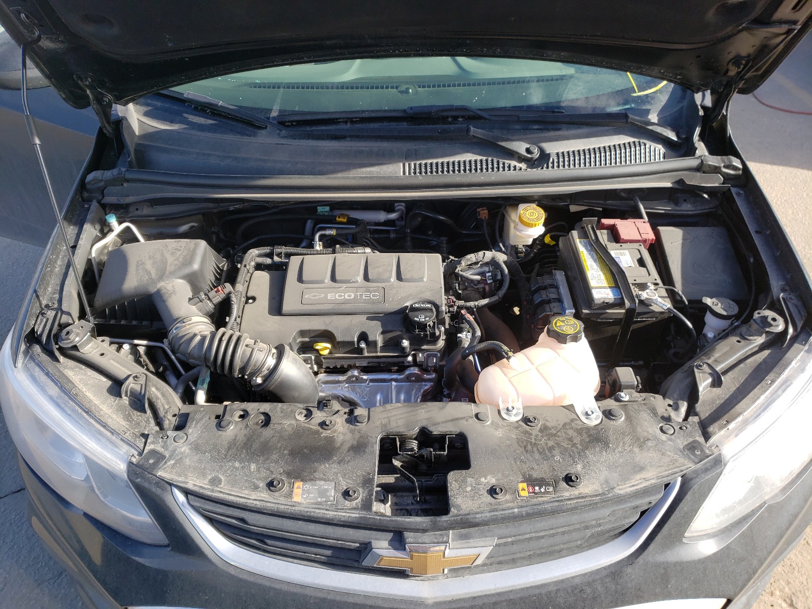 Photo 7 from auction – 2020 CHEVROLET SONIC with VIN 1G1JG6SB3L4131852