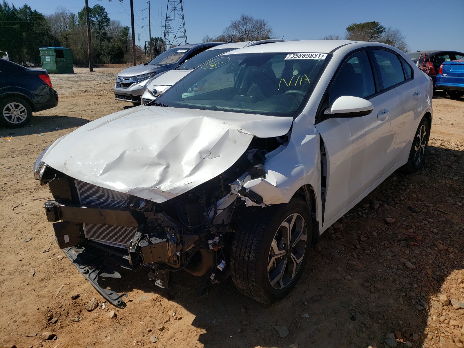 Photo 2 from auction – 2019 KIA FORTE FE with VIN 3KPF24AD0KE022622