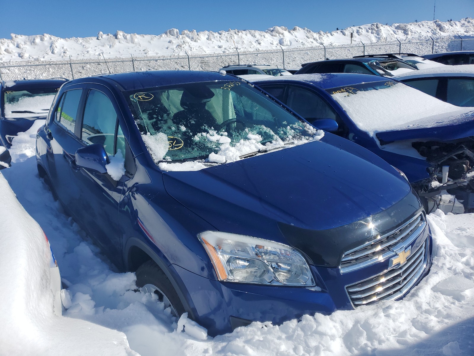 CHEVROLET TRAX LS 2016 con VIN 3GNCJKSB4GL227085 - Foto de la subasta